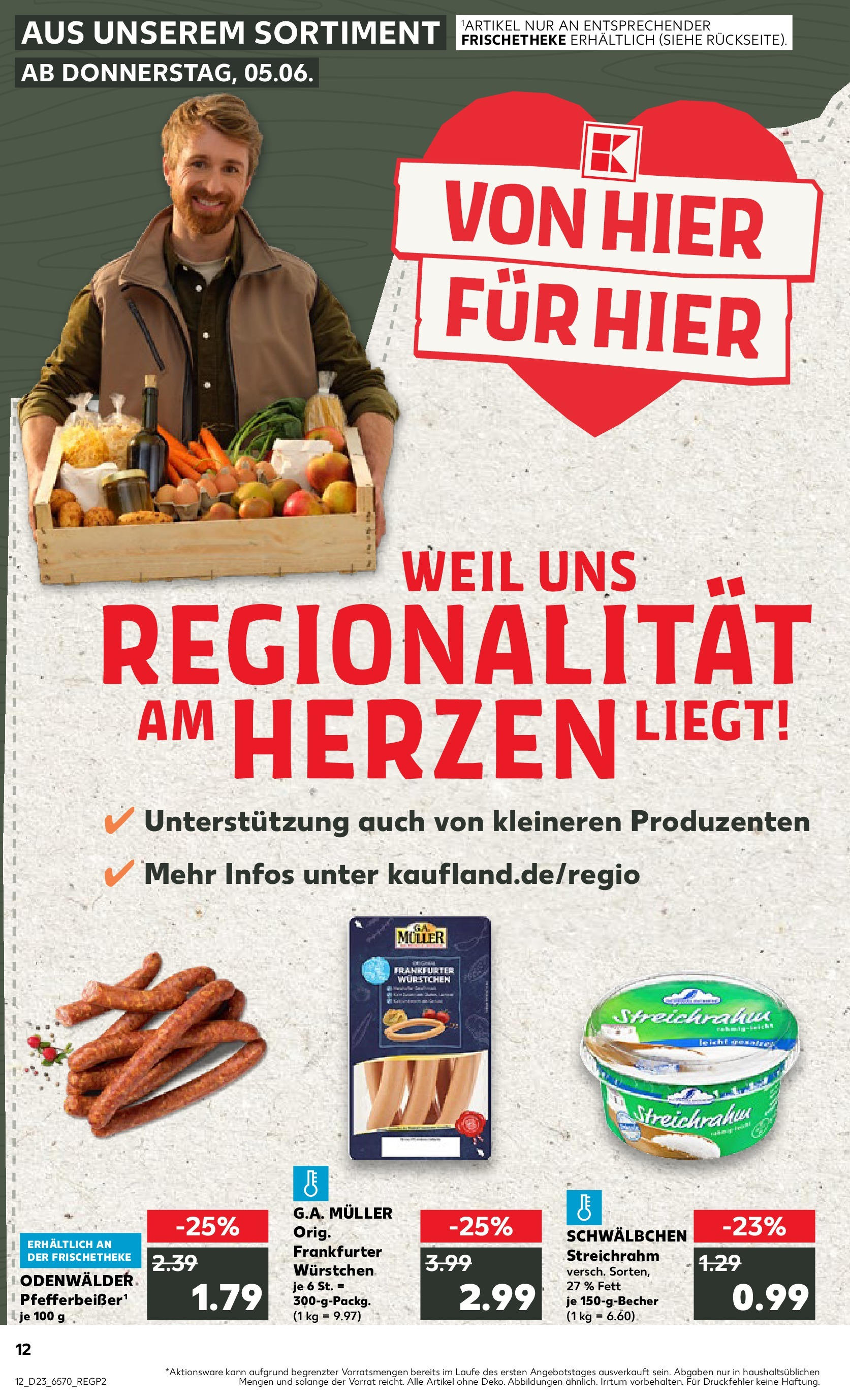 Kaufland prospekt Michelstadt	 (ab 05.06.2025) » Angebote Online zum Blättern | Seite: 12
