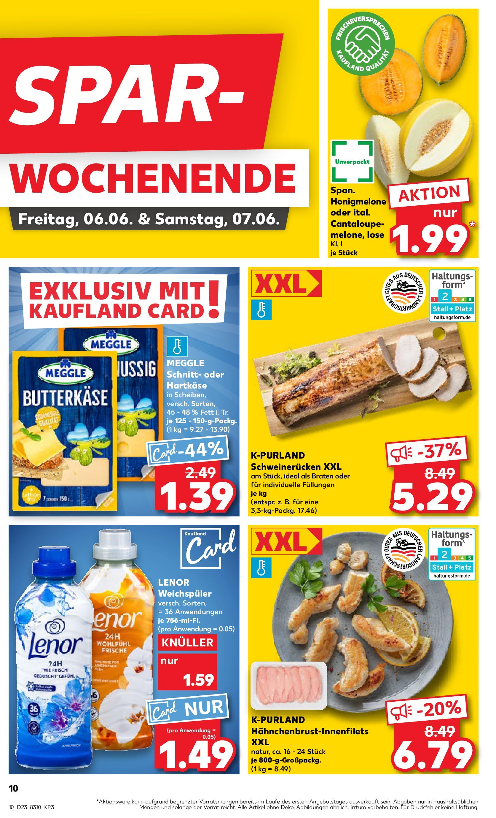 Kaufland prospekt Troisdorf (ab 05.06.2025) » Angebote Online | Seite: 10 | Produkte: Lenor, Honigmelone, Weichspüler, Schweinerucken Kaufland prospekt Troisdorf (ab 05.06.2025) » Angebote Online zum Blättern | Seite: 10 | Produkte: Lenor, Honigmelone, Weichspüler, Schweinerucken