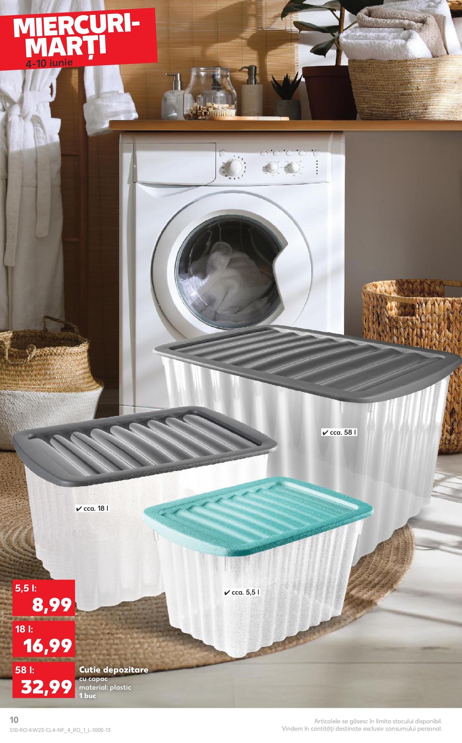 Catalog Kaufland - Râmnicu Vâlcea Nonfood 04.06.2025 - Revista si Oferta | Pagină: 10 | Produse: Cutie