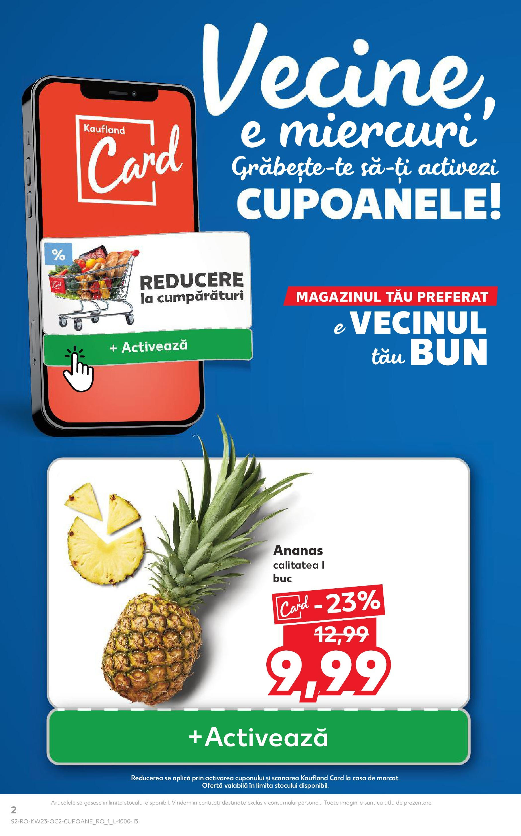 Catalog Kaufland - Bucureşti 04.06.2025 - Revista si Oferta | Pagină: 2 | Produse: Ananas