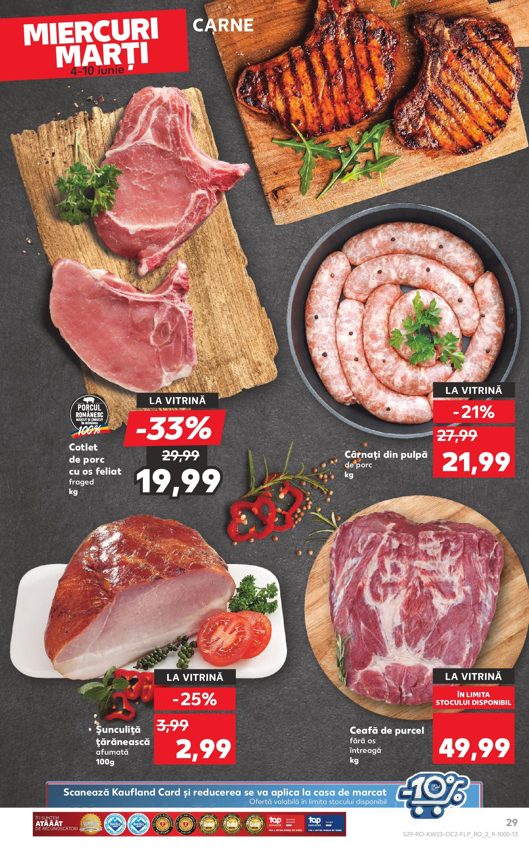 Catalog Kaufland - Bucureşti 04.06.2025 - Revista si Oferta | Pagină: 29 | Produse: Lait de coco, Vitrină, Cârnați