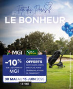 Golf Plus Offre spéciale fête des pères : 10% de remise immédiate + 4 accessoires offerts ! - au 15.06.2025