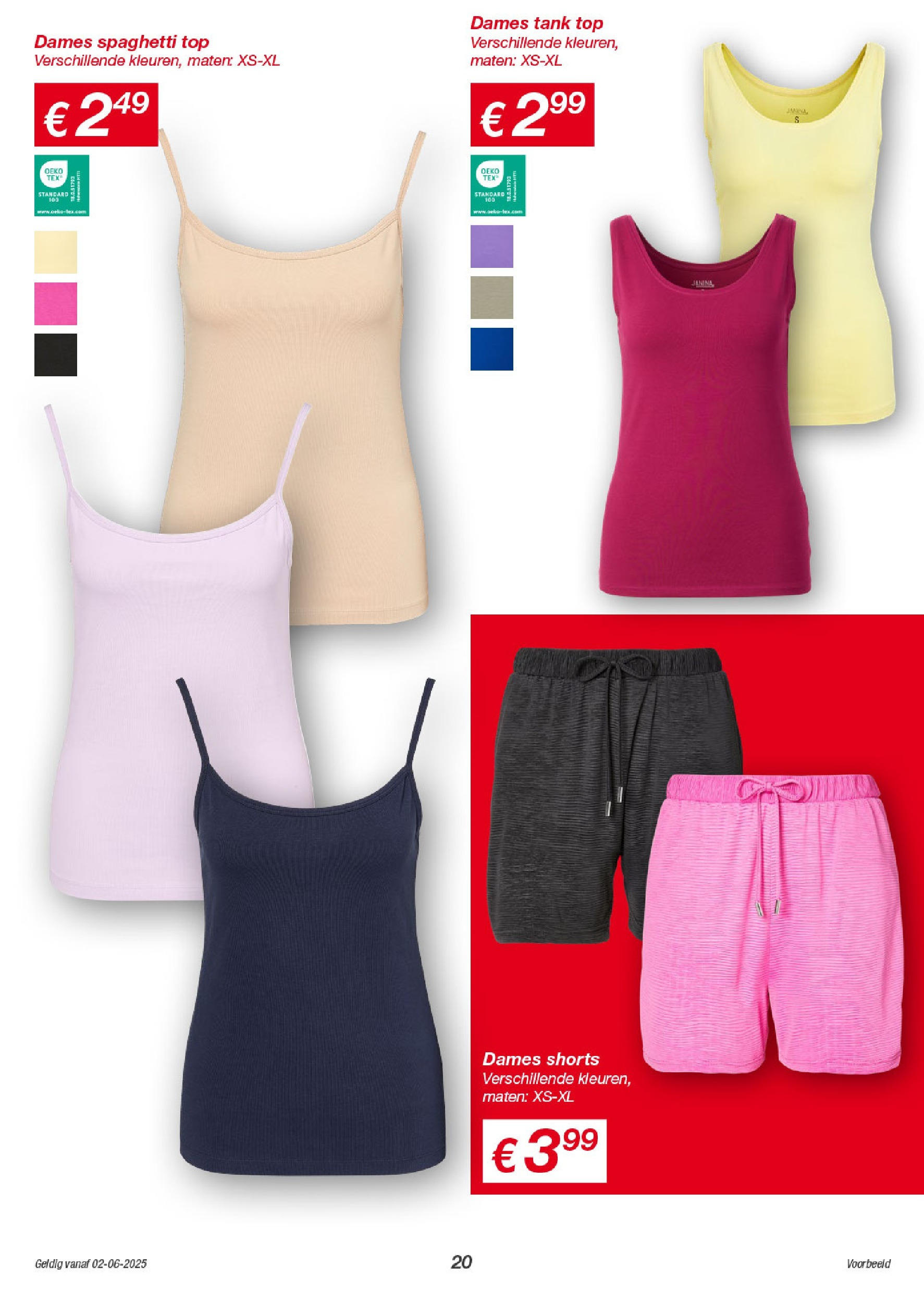 KiK folder vanaf 01-06-2025 || NIEUWE | Pagina: 20 | Producten: Tank top
