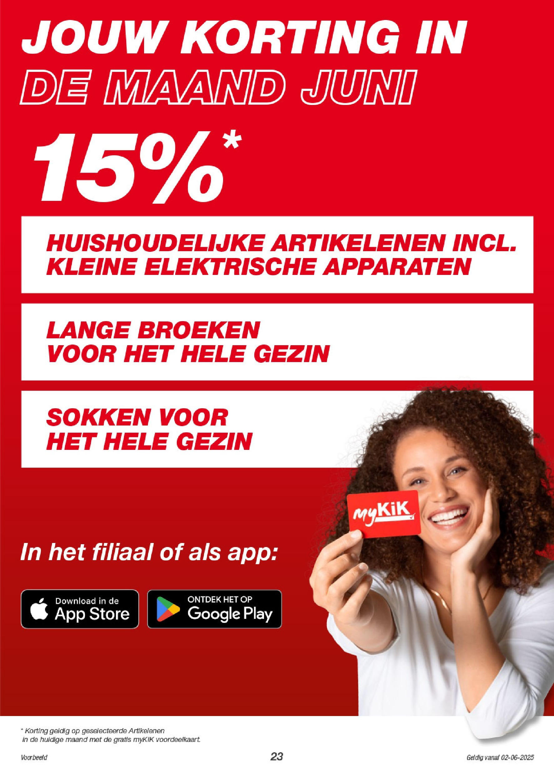 KiK folder vanaf 01-06-2025 || NIEUWE | Pagina: 23 | Producten: Sokken