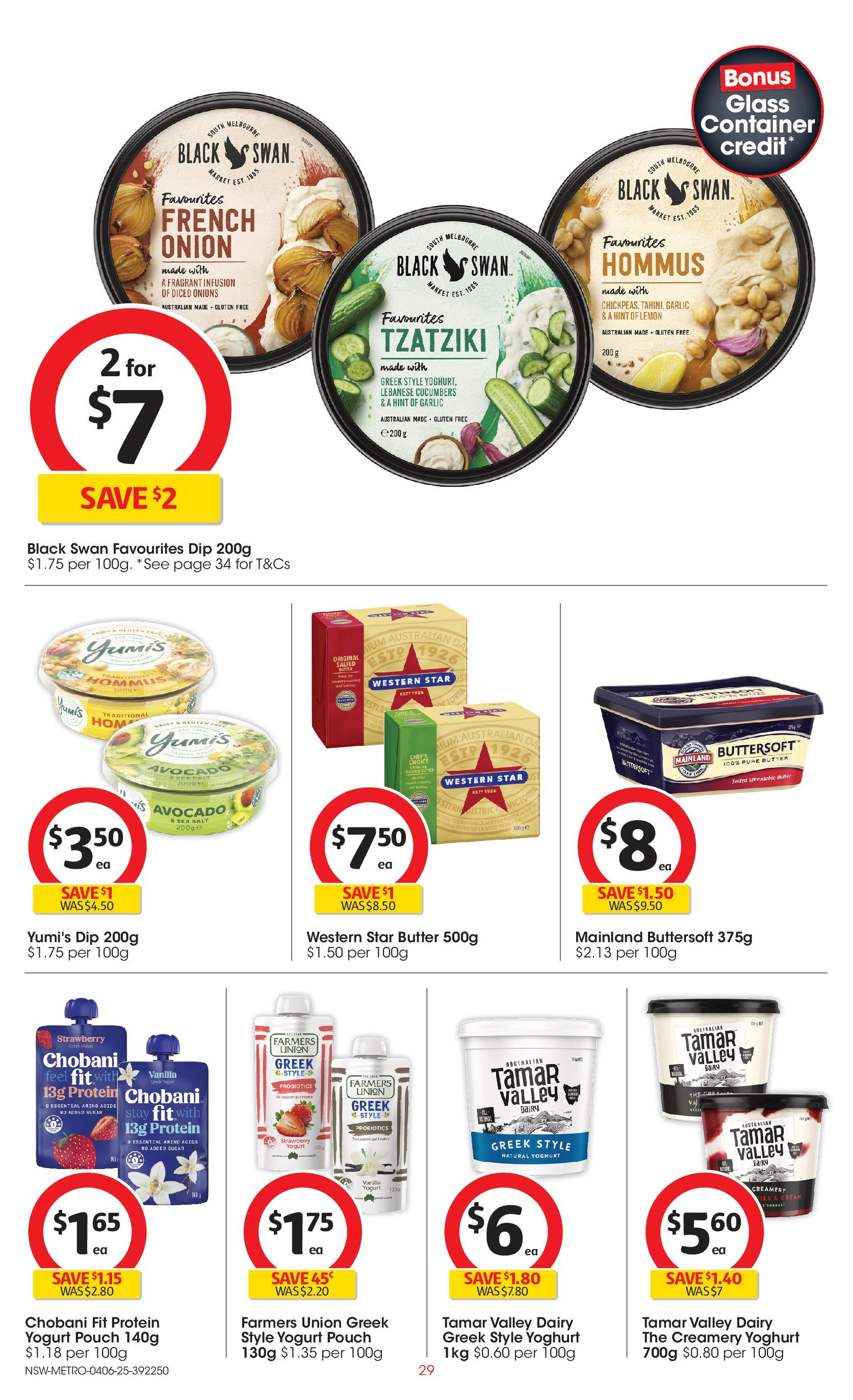 ﻿﻿Coles catalogue valid from 04/06/2025 > Online Australia | Page: 29 | Products: Iceberg salata, Avocado, Sugar, Garlic
