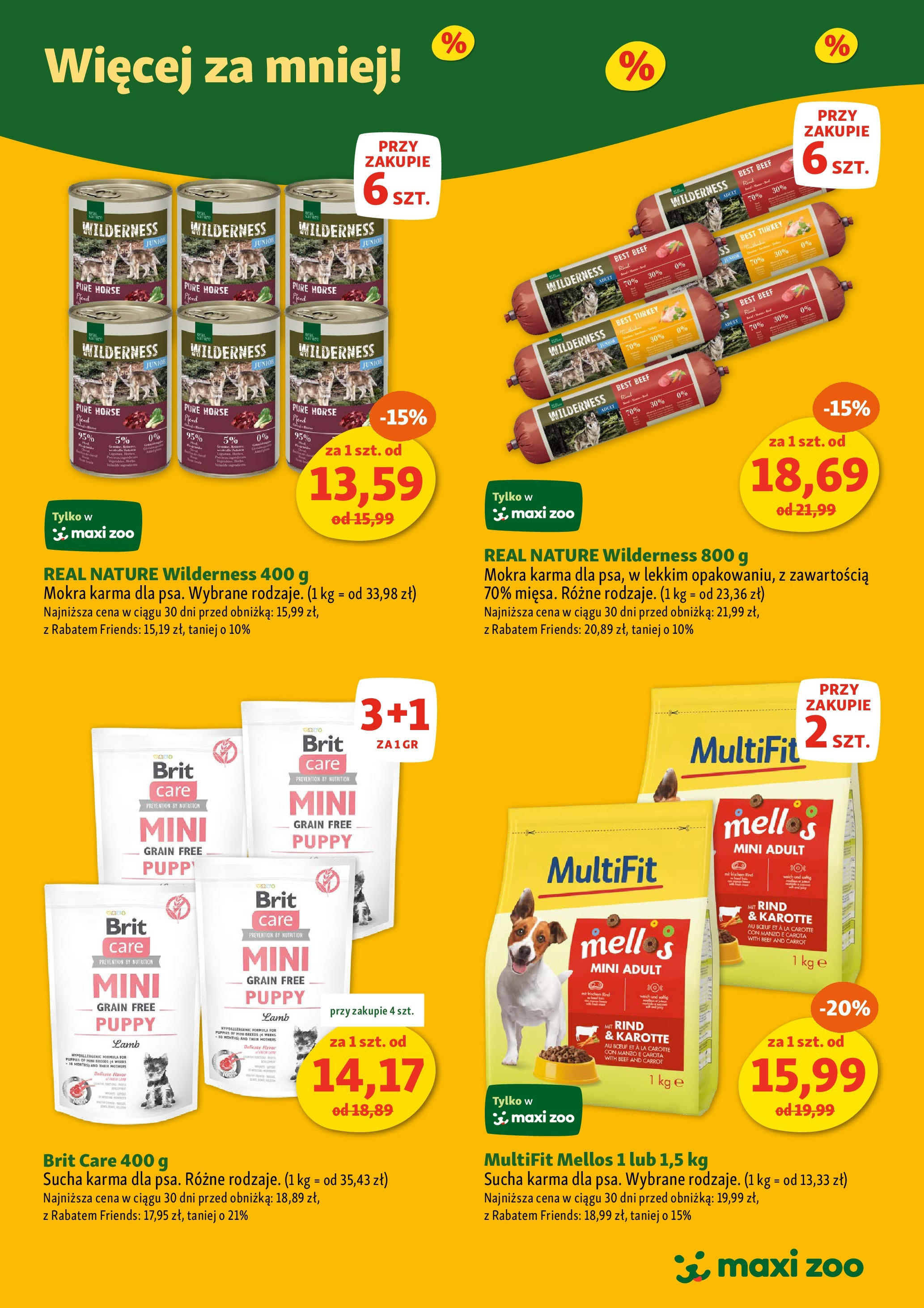Maxi Zoo Gazetka - Więcej za mniej od (01.04.2025 - 30.06.2025) | Strona: 5