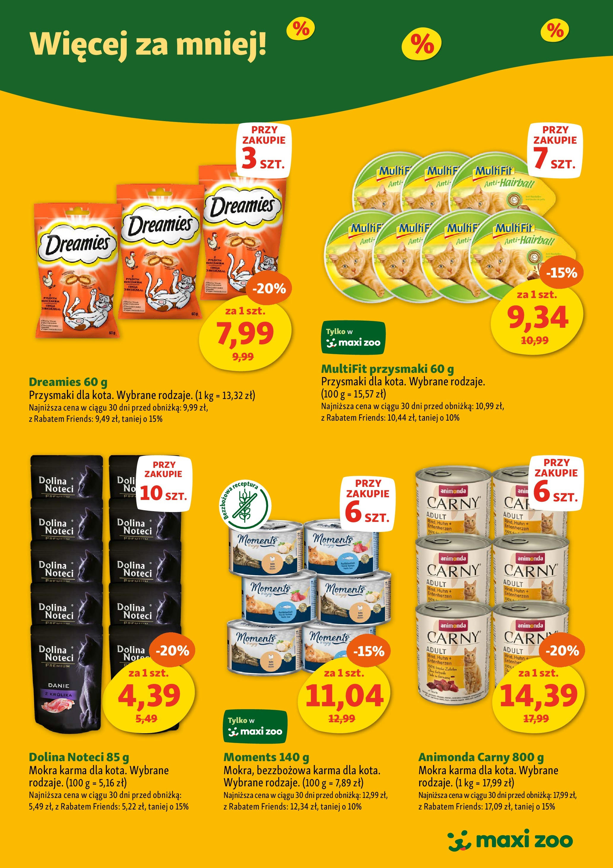 Maxi Zoo Gazetka - Więcej za mniej od (01.04.2025 - 30.06.2025) | Strona: 8