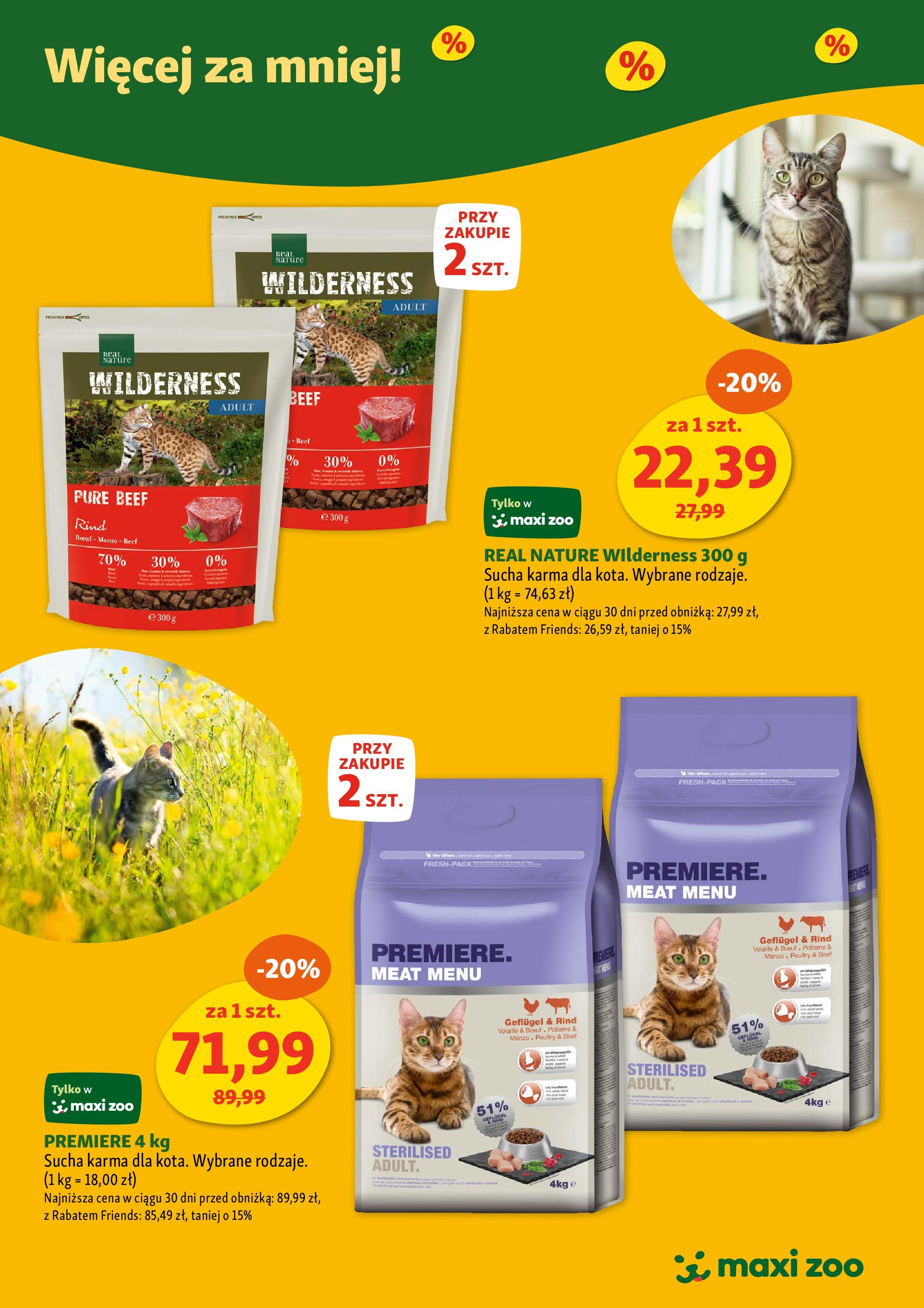 Maxi Zoo Gazetka - Więcej za mniej od (01.04.2025 - 30.06.2025) | Strona: 9