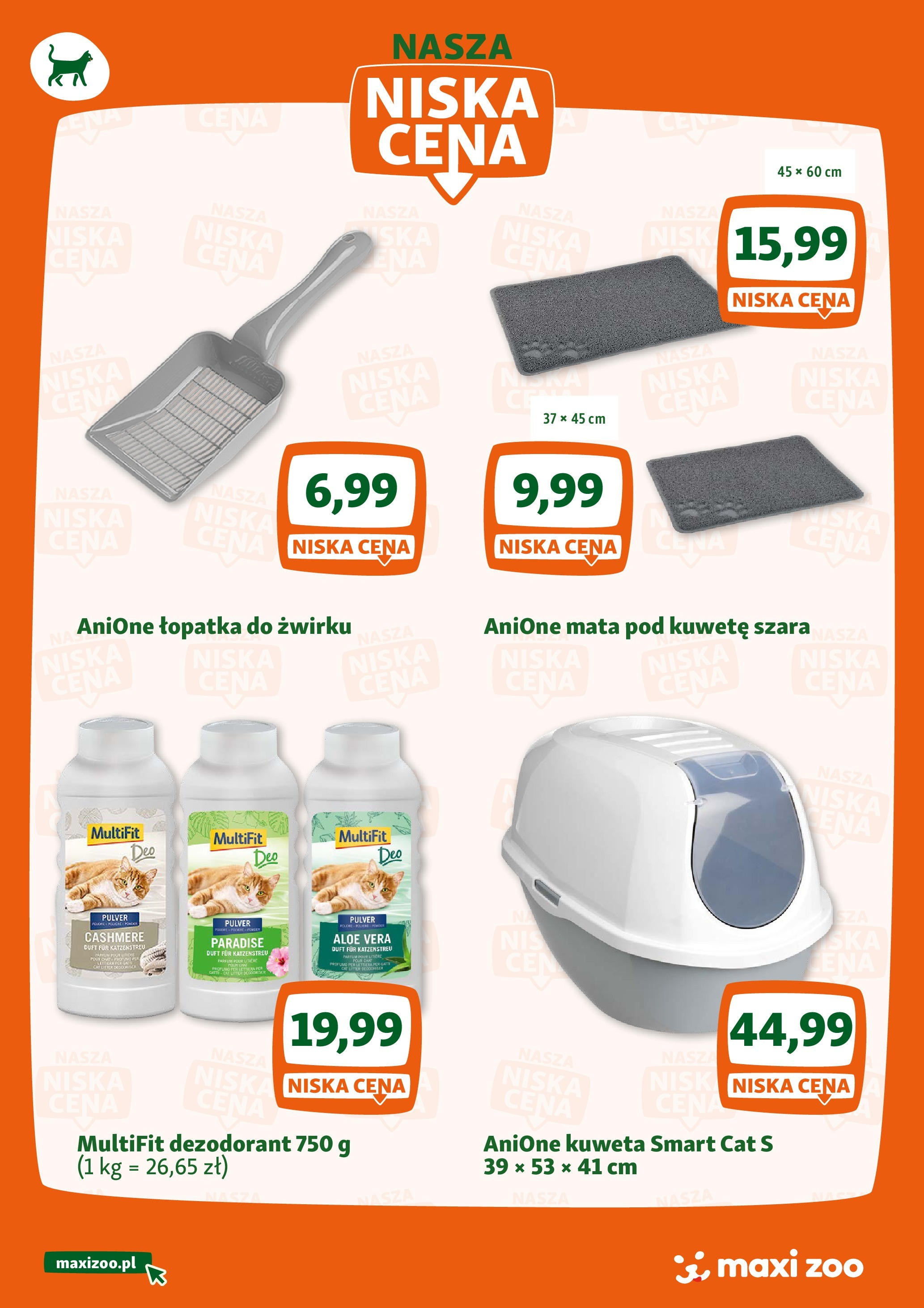 Maxi Zoo Gazetka - Nasza niska cena od (01.04.2025 - 30.06.2025) | Strona: 9 | Produkty: Por, Dezodorant