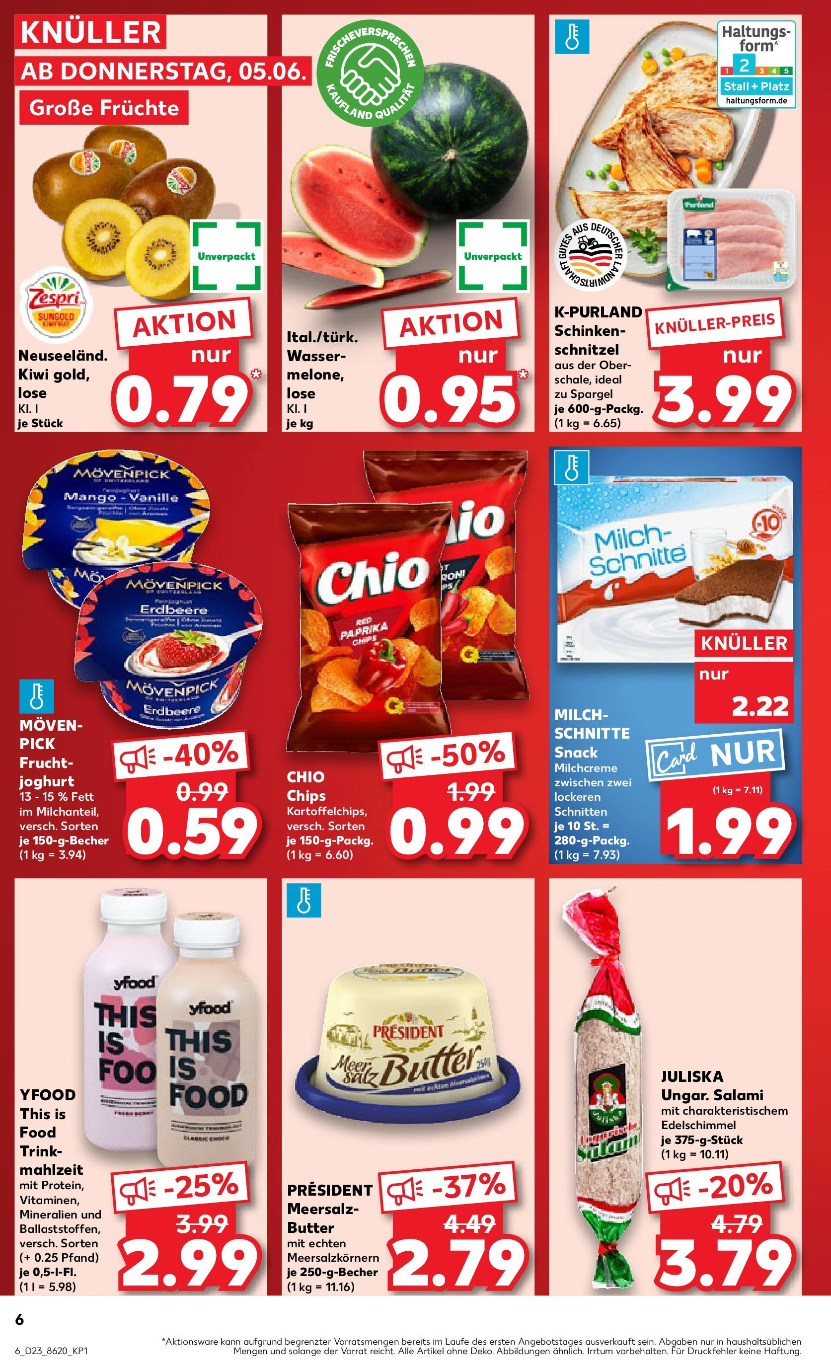 Kaufland prospekt Essen (ab 05.06.2025) » Angebote Online | Seite: 6 | Produkte: Wasser, Mango, Chips, Kiwi Kaufland prospekt Essen (ab 05.06.2025) » Angebote Online zum Blättern | Seite: 6 | Produkte: Wasser, Mango, Chips, Kiwi