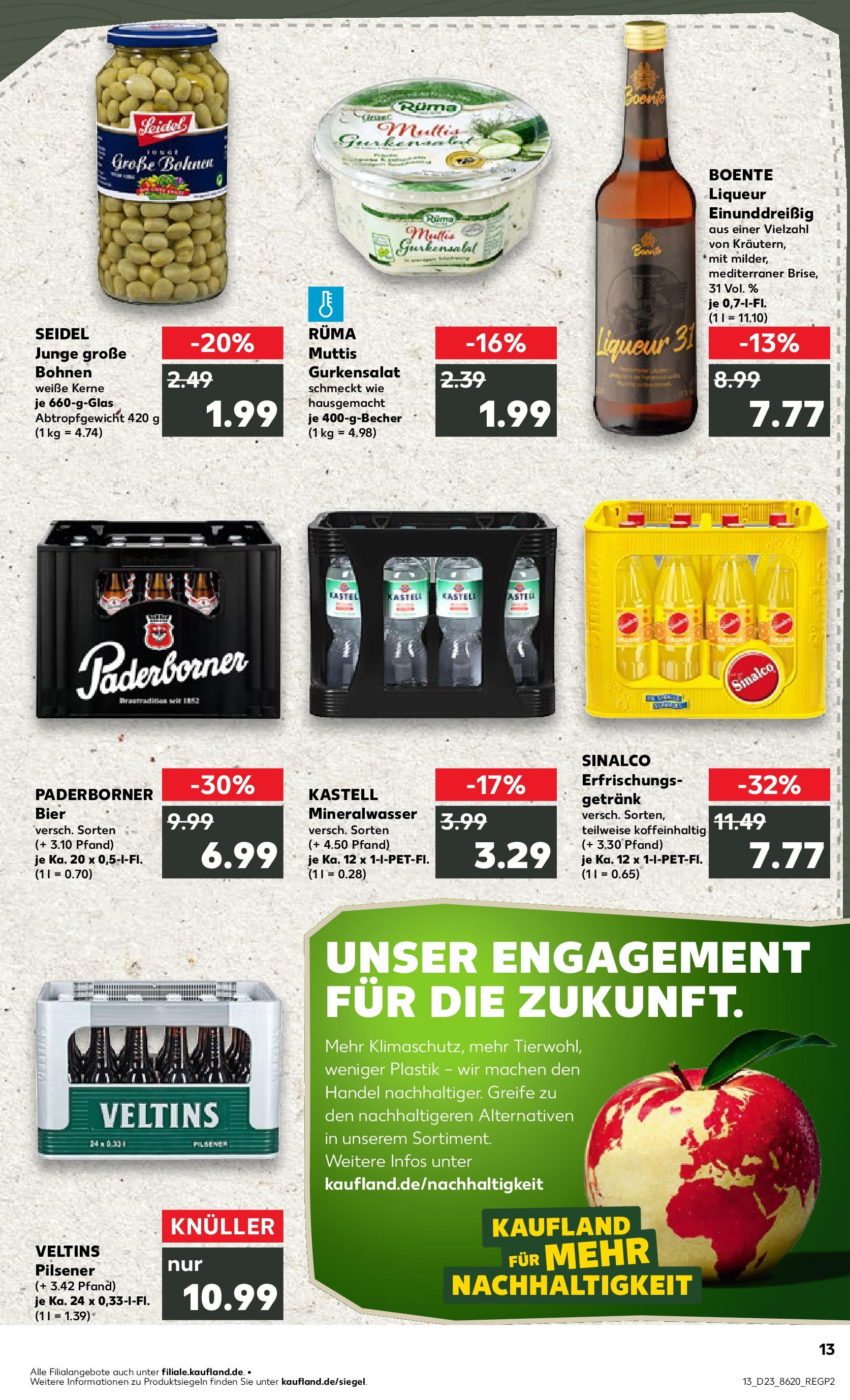 Kaufland prospekt Essen (ab 05.06.2025) » Angebote Online | Seite: 13 | Produkte: Sinalco, Bier, Mineralwasser, Veltins Kaufland prospekt Essen (ab 05.06.2025) » Angebote Online zum Blättern | Seite: 13 | Produkte: Sinalco, Bier, Mineralwasser, Veltins