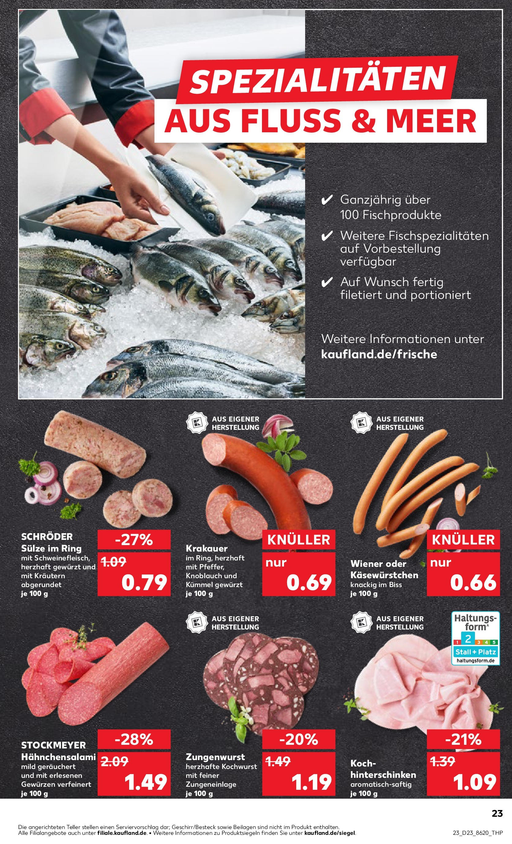 Kaufland prospekt Essen (ab 05.06.2025) » Angebote Online | Seite: 23 | Produkte: Knoblauch, Salami Kaufland prospekt Essen (ab 05.06.2025) » Angebote Online zum Blättern | Seite: 23 | Produkte: Knoblauch, Salami