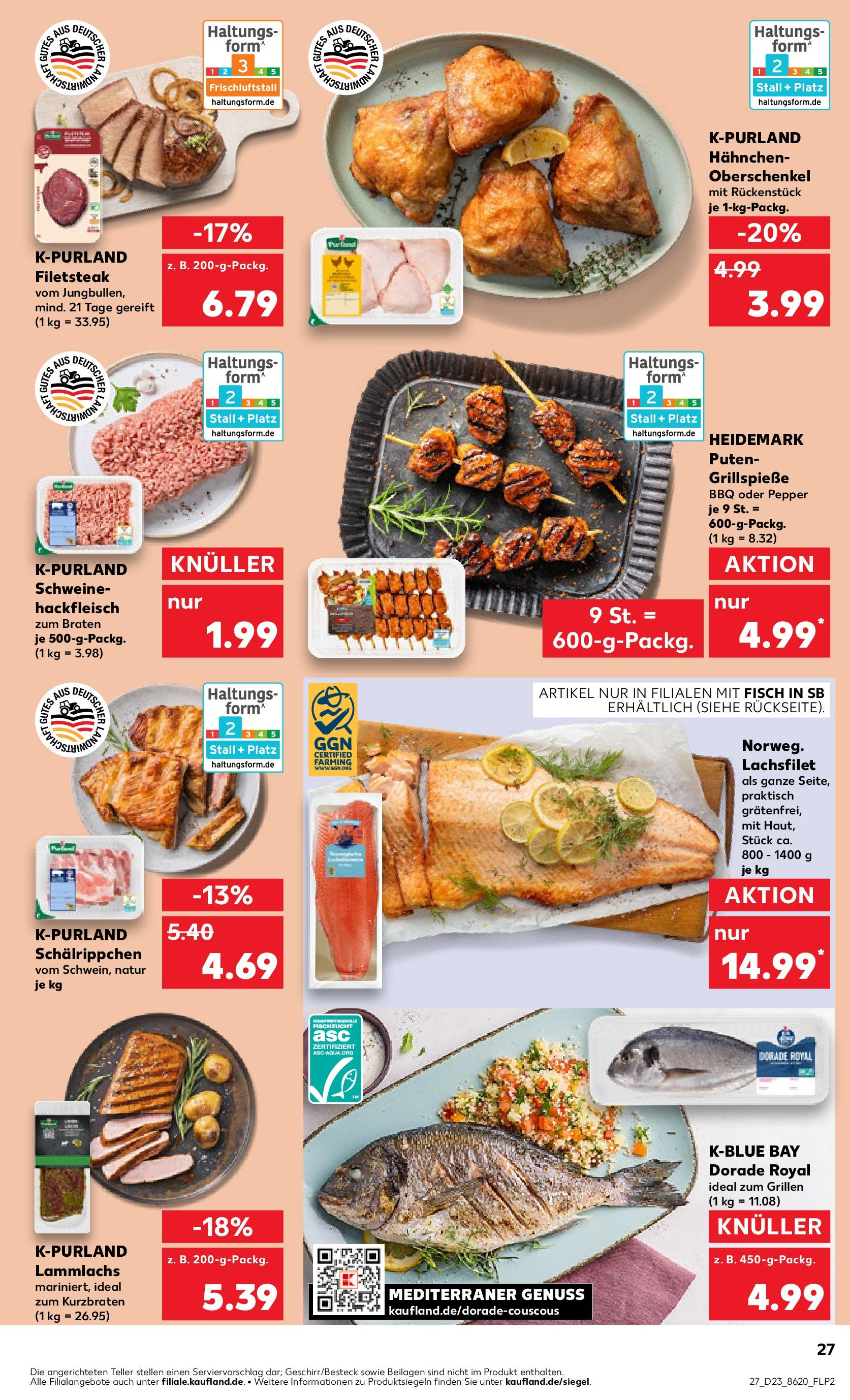 Kaufland prospekt Essen (ab 05.06.2025) » Angebote Online | Seite: 27 | Produkte: Dorade, Hahnchen, Fisch, Hackfleisch Kaufland prospekt Essen (ab 05.06.2025) » Angebote Online zum Blättern | Seite: 27 | Produkte: Dorade, Hahnchen, Fisch, Hackfleisch
