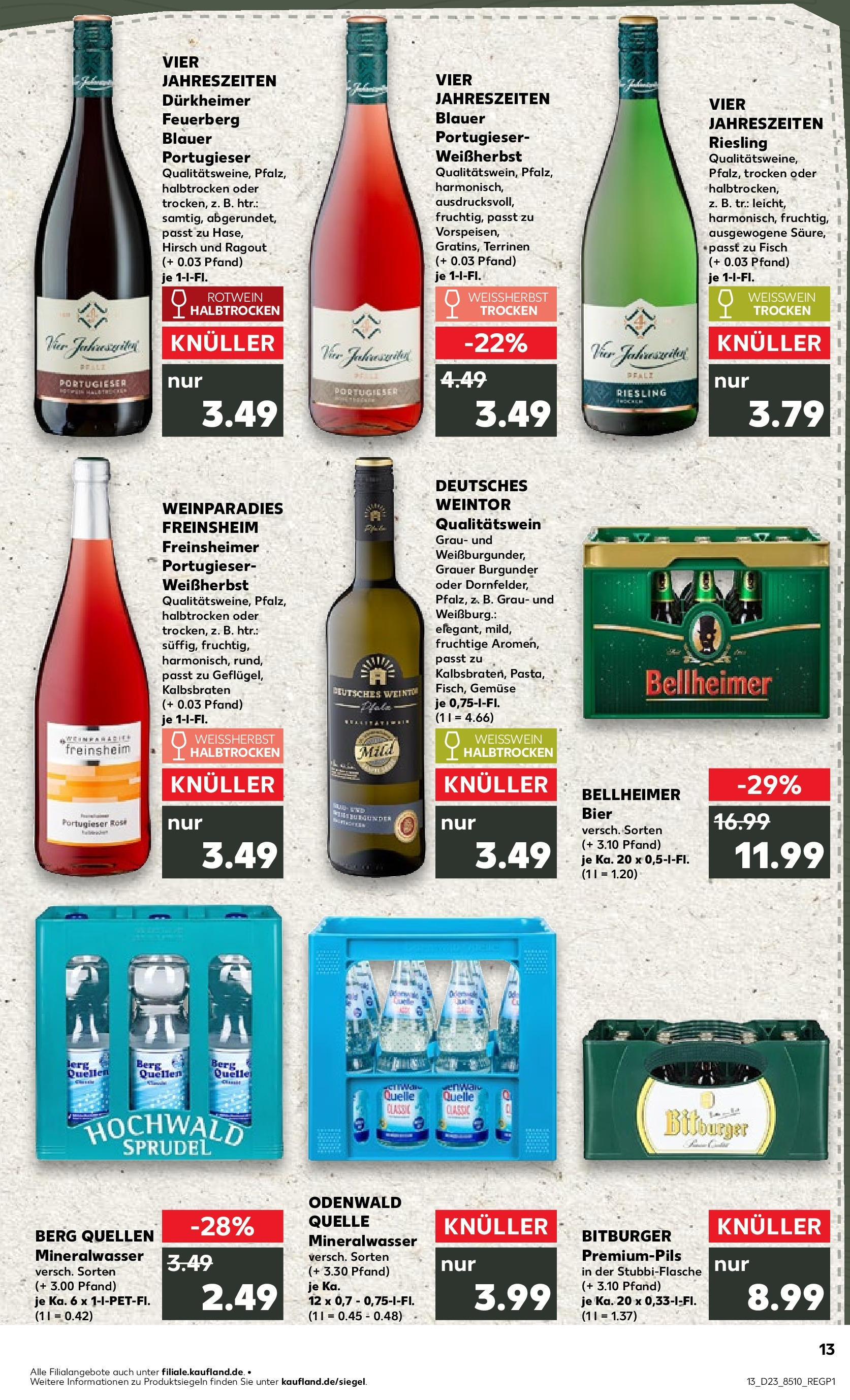 Prospekt Kaufland ab 05.06.2025 » Angebote und Werbung Online | Seite: 17 | Produkte: Rotwein halbtrocken, Weißwein halbtrocken, Fisch, Gemüse Prospekt Kaufland ab 05.06.2025 » Angebote Online zum Blättern | Seite: 17 | Produkte: Rotwein halbtrocken, Weißwein halbtrocken, Fisch, Gemüse