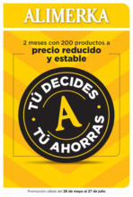 Alimerka Promoción válida del 26 de mayo al 27 de julio - hasta el 27.07.2025
