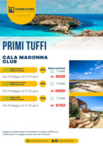 Imperatore Viaggi 2025 Primi Tuffi - Cala Madonna Club - al 07.06.2025