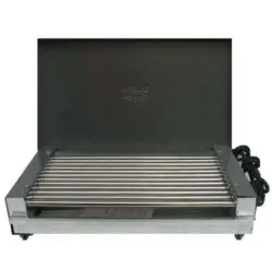 ЕЛЕКТРИЧЕСКА СКАРА RU ЗА ДОМАШНА УПОТРЕБА EUROTRADE 1600W, 12 РЕБРА - С КАПАК 1600 W, КАПАК