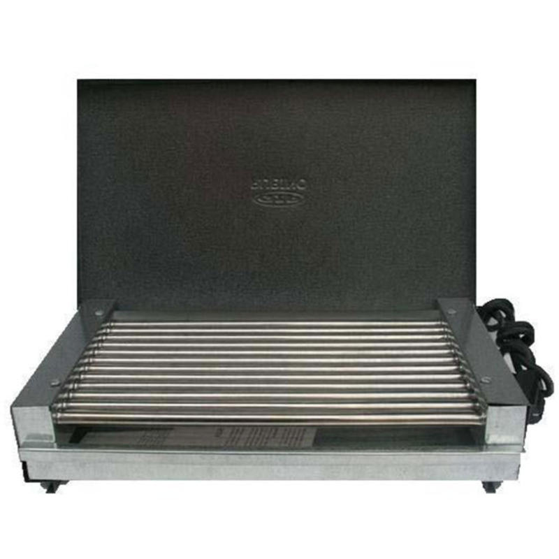 ЕЛЕКТРИЧЕСКА СКАРА RU ЗА ДОМАШНА УПОТРЕБА EUROTRADE 1600W, 12 РЕБРА - С КАПАК 1600 W, КАПАК