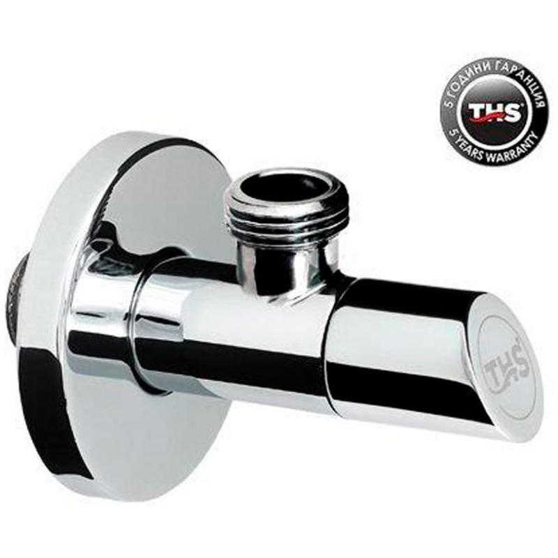 СПИРАТЕЛЕН КРАН 1/2 Х 3/4 THS THERMOSTYLE SHARP SILVER