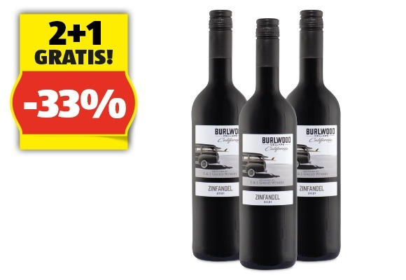 BURLWOOD Zinfandel, 0,75 l