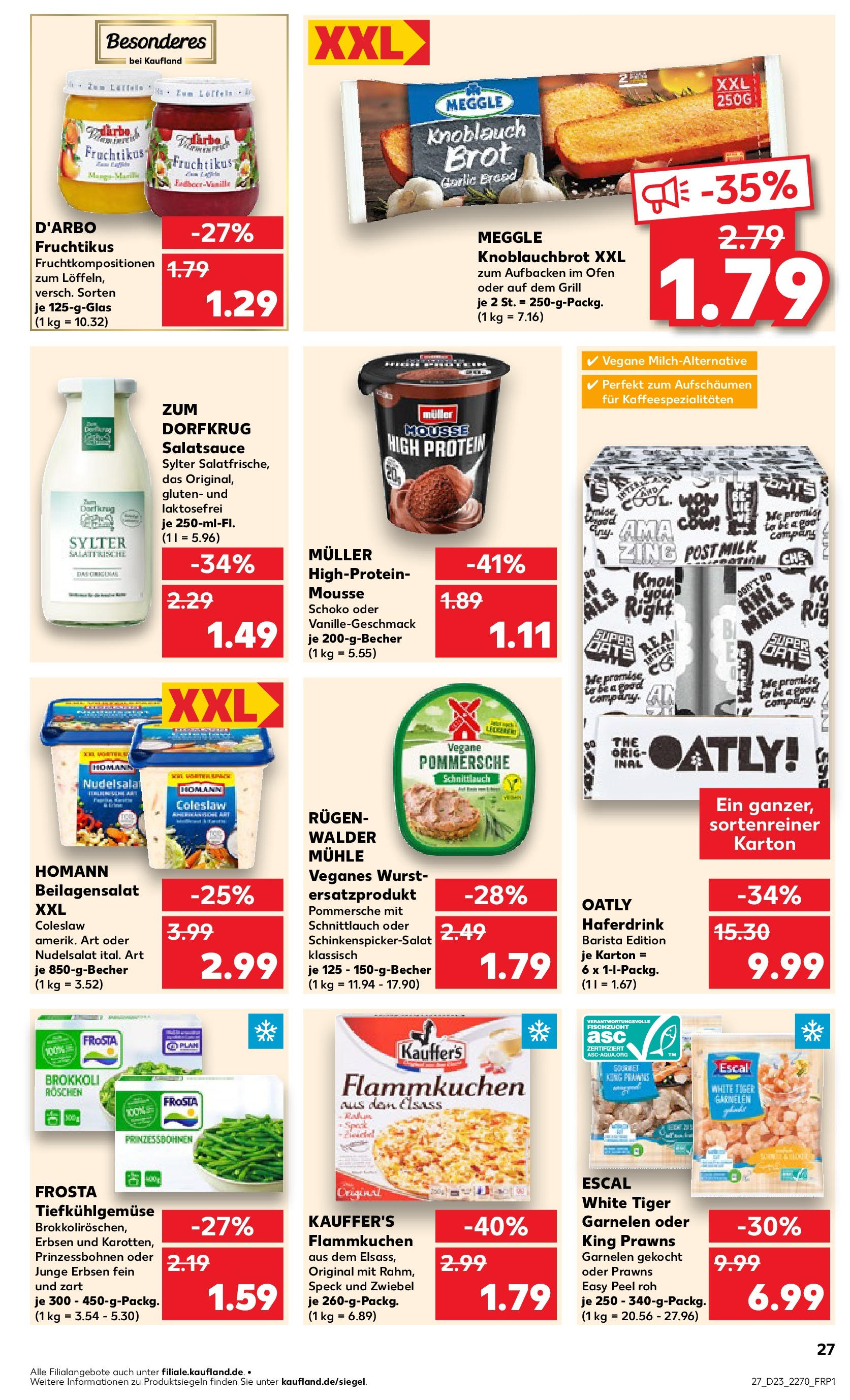 Kaufland prospekt Aschaffenburg (ab 05.06.2025) » Angebote Online | Seite: 27 | Produkte: Ofen, Tiefkühlgemüse, Haferdrink, Oatly Kaufland prospekt Aschaffenburg (ab 05.06.2025) » Angebote Online zum Blättern | Seite: 27 | Produkte: Ofen, Tiefkühlgemüse, Haferdrink, Oatly