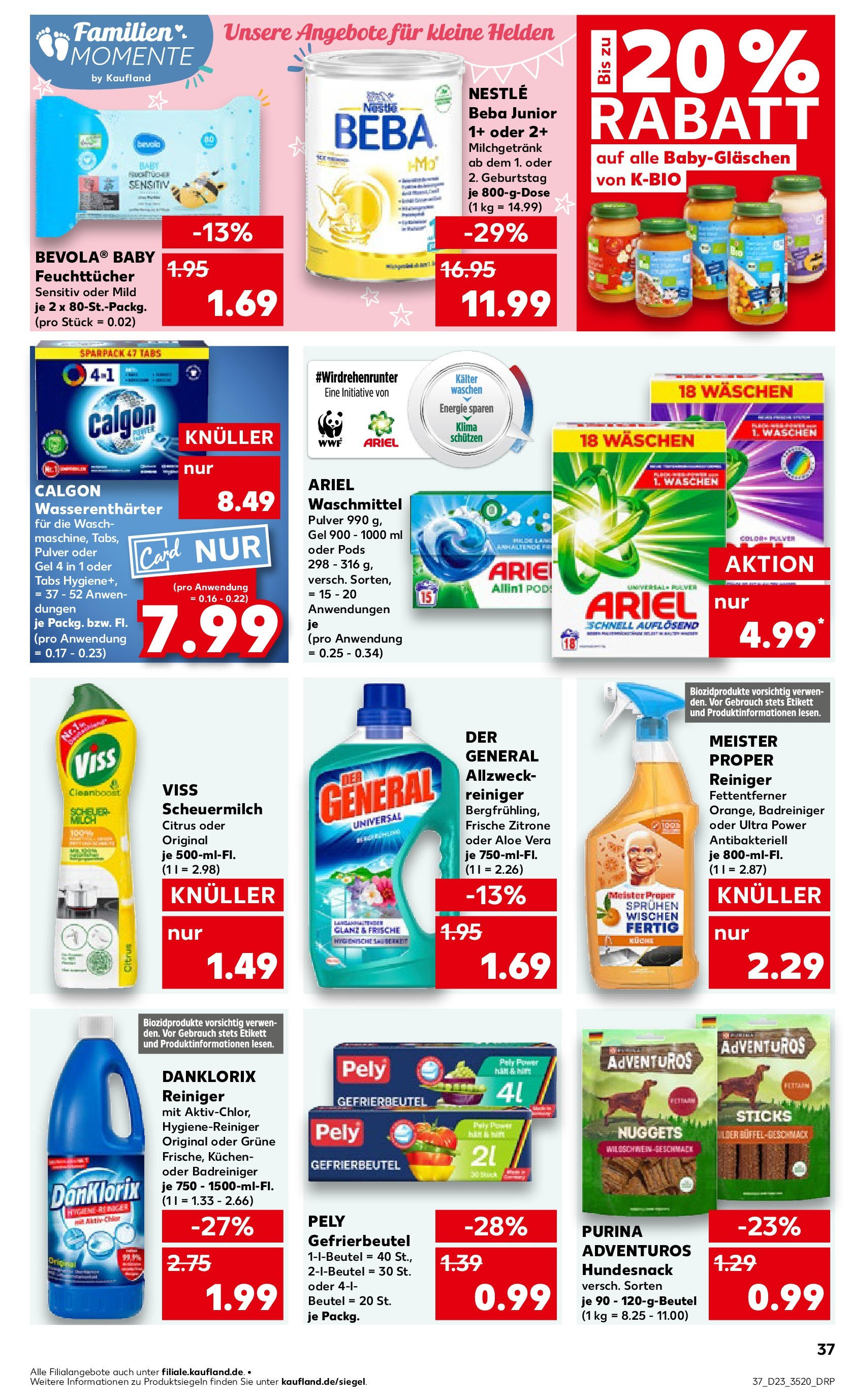 Kaufland prospekt Berlin (ab 05.06.2025) » Angebote Online | Seite: 37 | Produkte: Ariel, Waschmittel, Zitrone, Kuchen Kaufland prospekt Berlin (ab 05.06.2025) » Angebote Online zum Blättern | Seite: 37 | Produkte: Ariel, Waschmittel, Zitrone, Kuchen