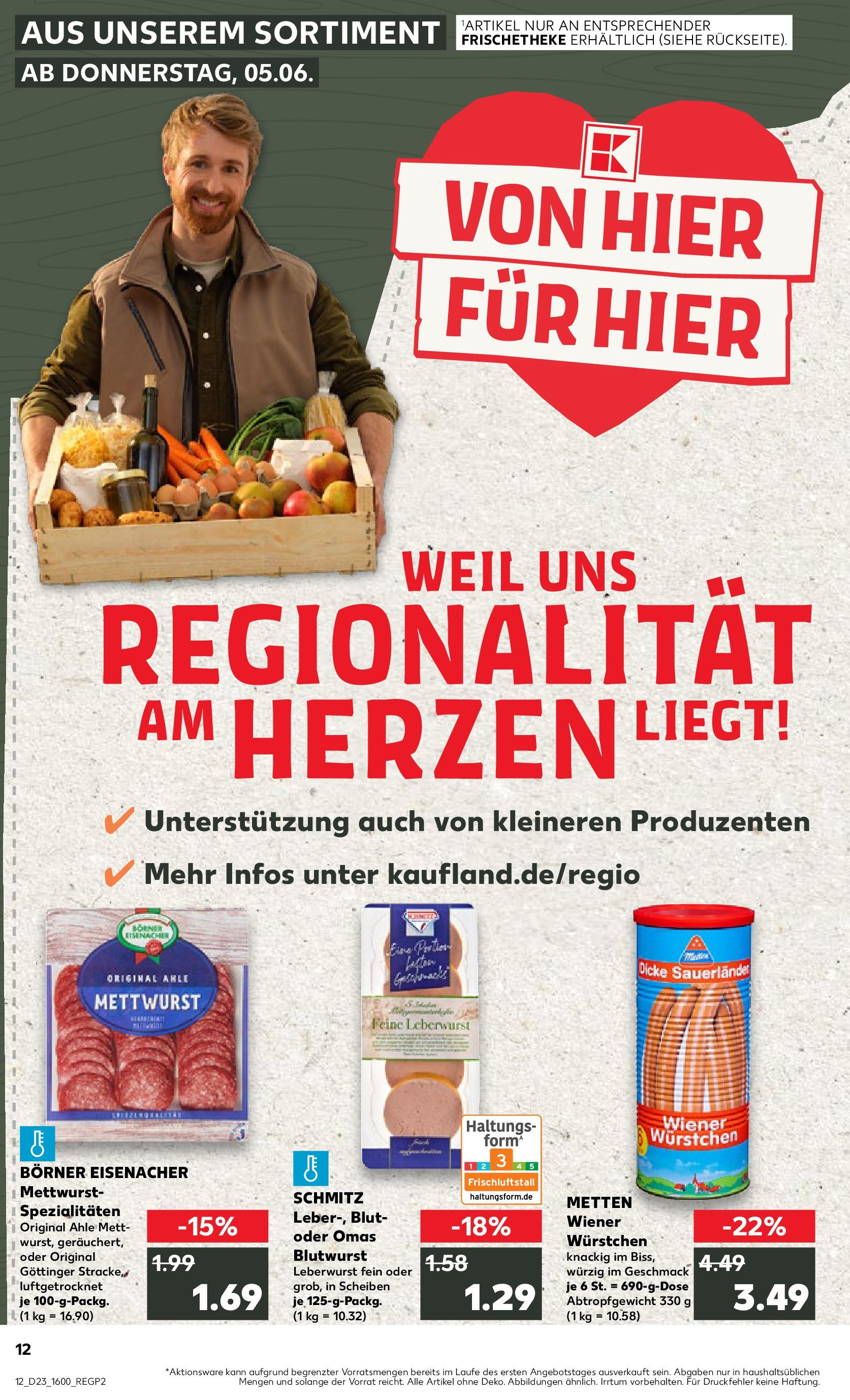 Kaufland prospekt Soest (ab 05.06.2025) » Angebote Online | Seite: 12 | Produkte: Wiener wurstchen Kaufland prospekt Soest (ab 05.06.2025) » Angebote Online zum Blättern | Seite: 12 | Produkte: Wiener wurstchen