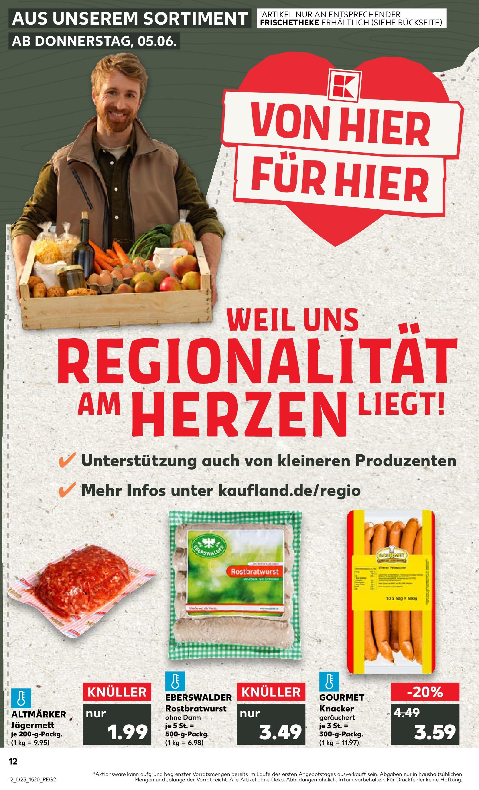 Kaufland prospekt Linthe (ab 05.06.2025) » Angebote Online | Seite: 12 Kaufland prospekt Linthe (ab 05.06.2025) » Angebote Online zum Blättern | Seite: 12
