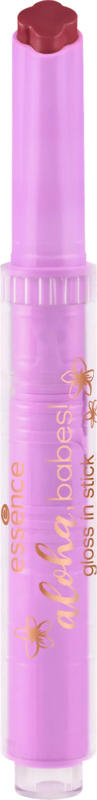 essence Lippenstift Aloha, Babes! 01 Sunny Bliss, Flower Kiss