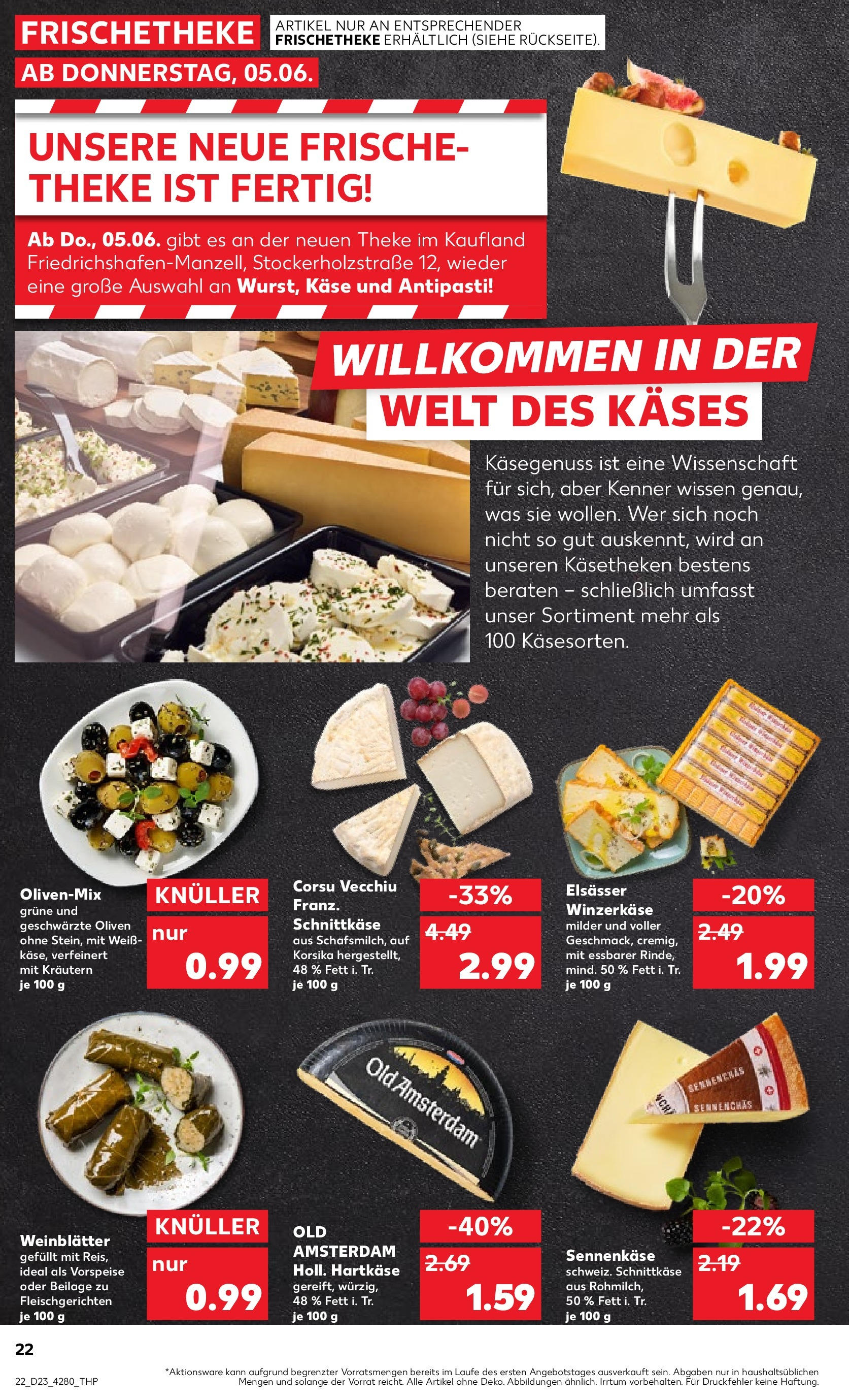 Kaufland prospekt Eriskirch (ab 05.06.2025) » Angebote Online | Seite: 30 | Produkte: Käse, Theke Kaufland prospekt Eriskirch (ab 05.06.2025) » Angebote Online zum Blättern | Seite: 30 | Produkte: Käse, Theke