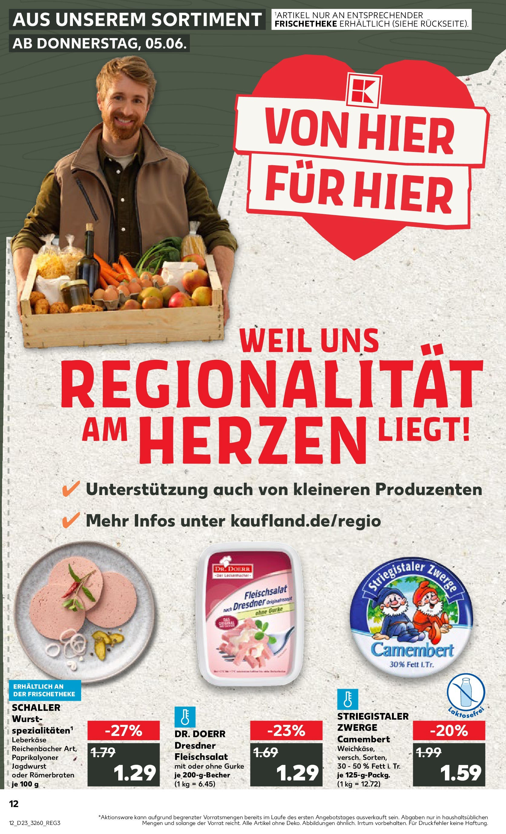 Kaufland prospekt Meerane (ab 05.06.2025) » Angebote Online | Seite: 12 | Produkte: Wurst, Leberkase Kaufland prospekt Meerane (ab 05.06.2025) » Angebote Online zum Blättern | Seite: 12 | Produkte: Wurst, Leberkase
