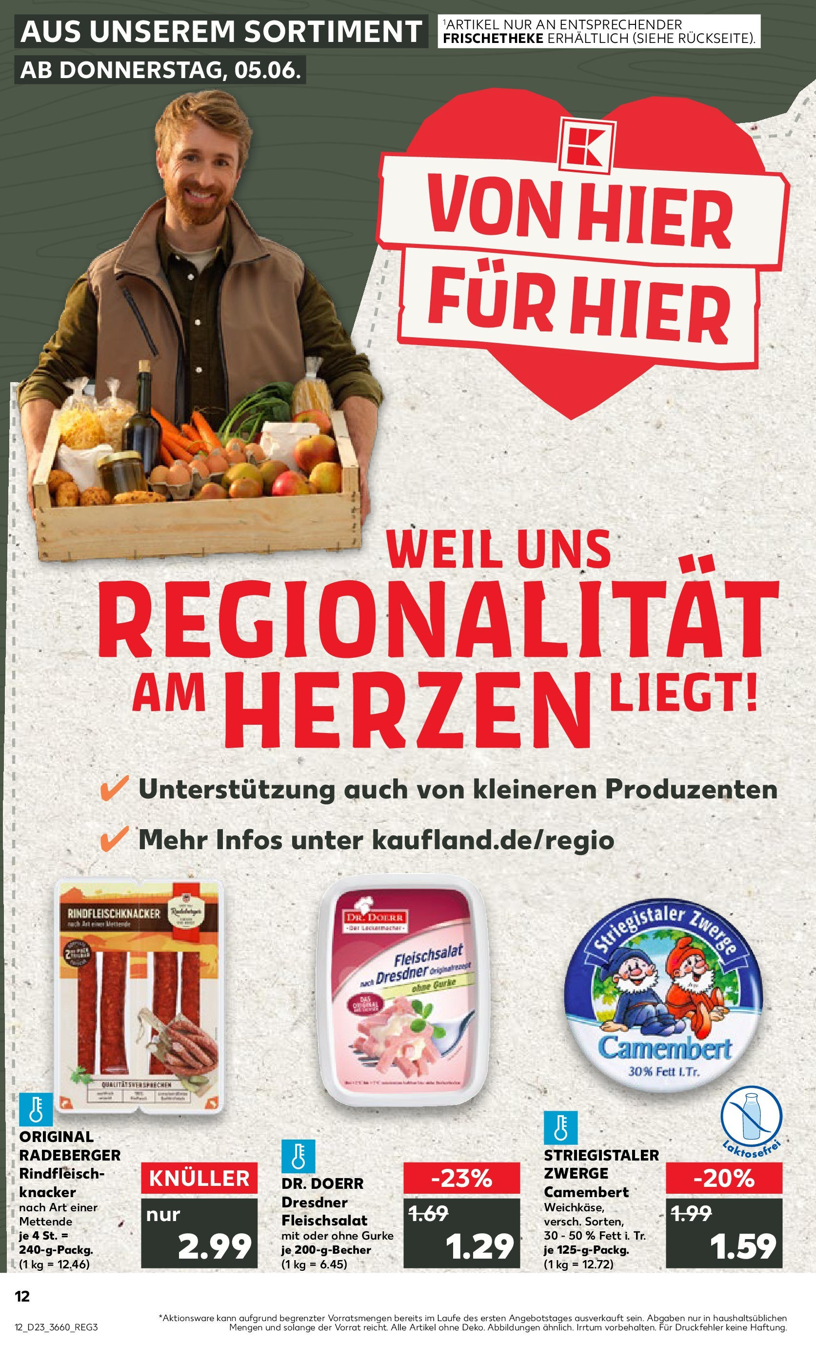 Kaufland prospekt Limbach-Oberfrohna (ab 05.06.2025) » Angebote Online | Seite: 12 | Produkte: Rindfleisch Kaufland prospekt Limbach-Oberfrohna (ab 05.06.2025) » Angebote Online zum Blättern | Seite: 12 | Produkte: Rindfleisch