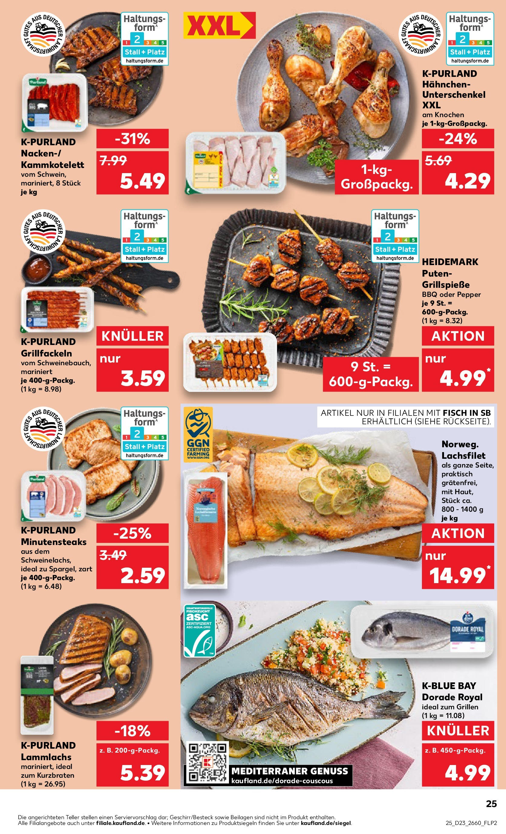 Kaufland prospekt Aschaffenburg (ab 05.06.2025) » Angebote Online | Seite: 25 | Produkte: Dorade, Hahnchen, Fisch Kaufland prospekt Aschaffenburg (ab 05.06.2025) » Angebote Online zum Blättern | Seite: 25 | Produkte: Dorade, Hahnchen, Fisch
