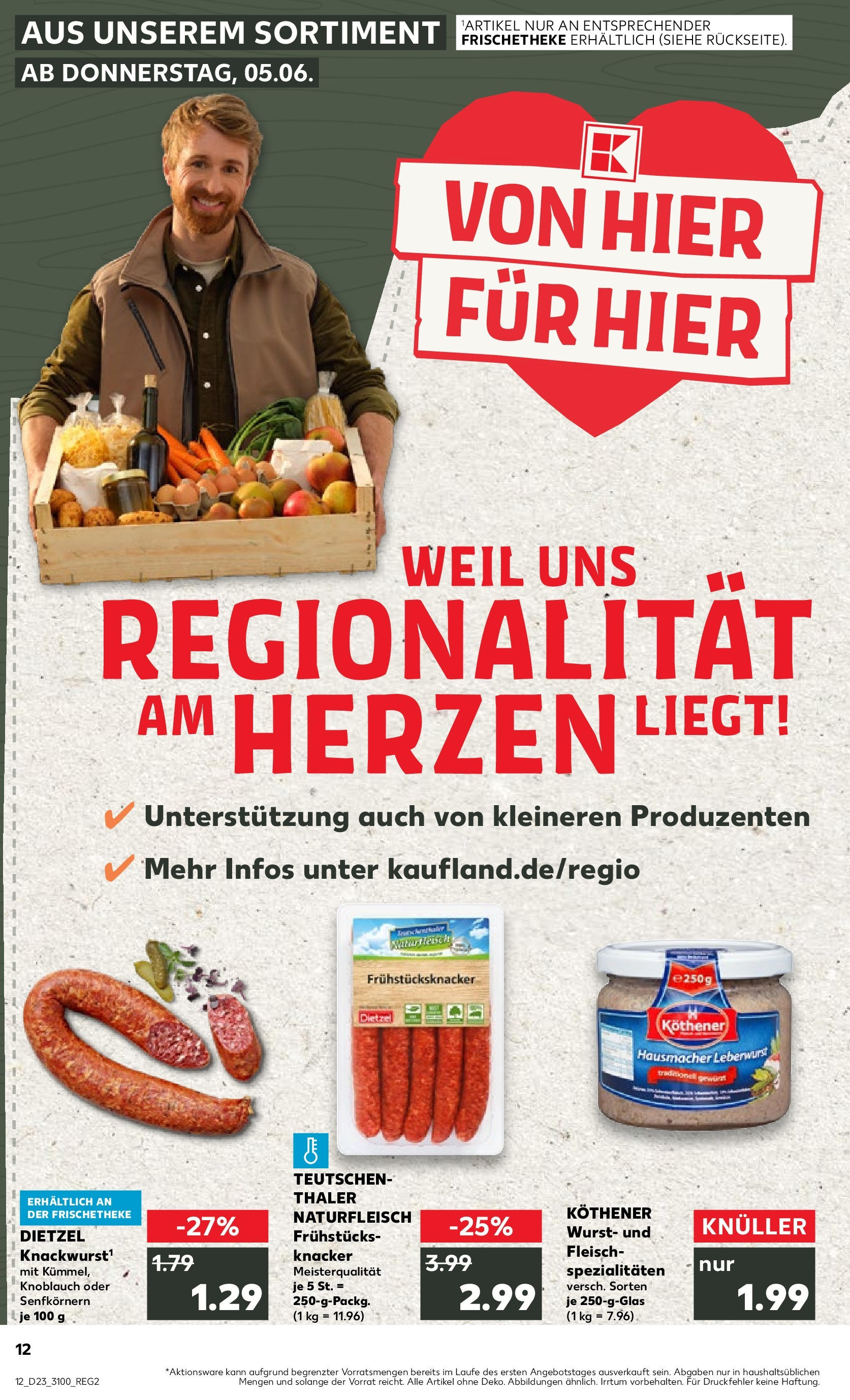 Kaufland prospekt Halle (Saale) (ab 05.06.2025) » Angebote Online | Seite: 20 | Produkte: Wurst, Knoblauch, Fleisch Kaufland prospekt Halle (Saale) (ab 05.06.2025) » Angebote Online zum Blättern | Seite: 20 | Produkte: Wurst, Knoblauch, Fleisch