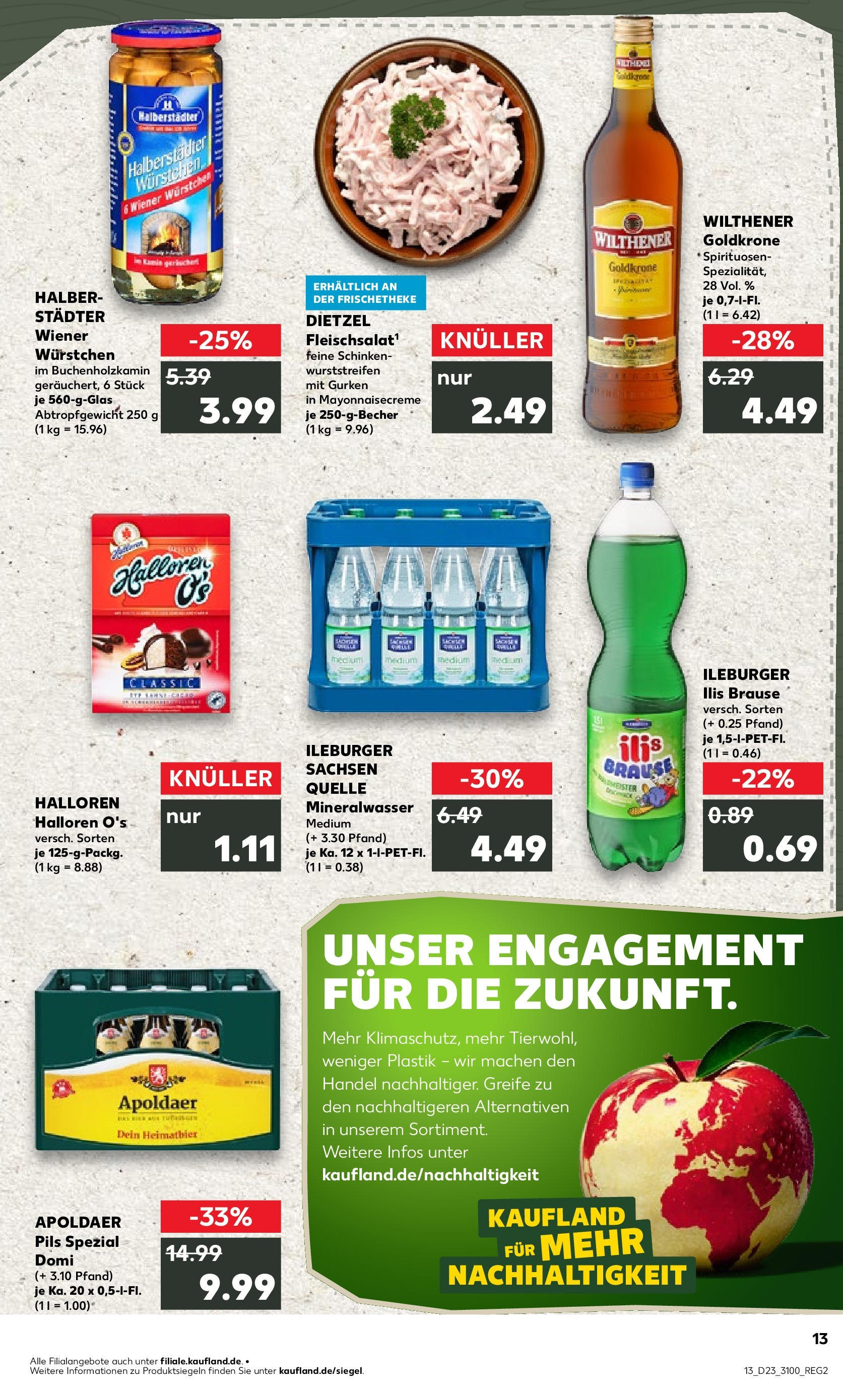 Kaufland prospekt Halle (Saale) (ab 05.06.2025) » Angebote Online | Seite: 21 | Produkte: Wiener wurstchen, Pils, Schinken, Gurken Kaufland prospekt Halle (Saale) (ab 05.06.2025) » Angebote Online zum Blättern | Seite: 21 | Produkte: Wiener wurstchen, Pils, Schinken, Gurken