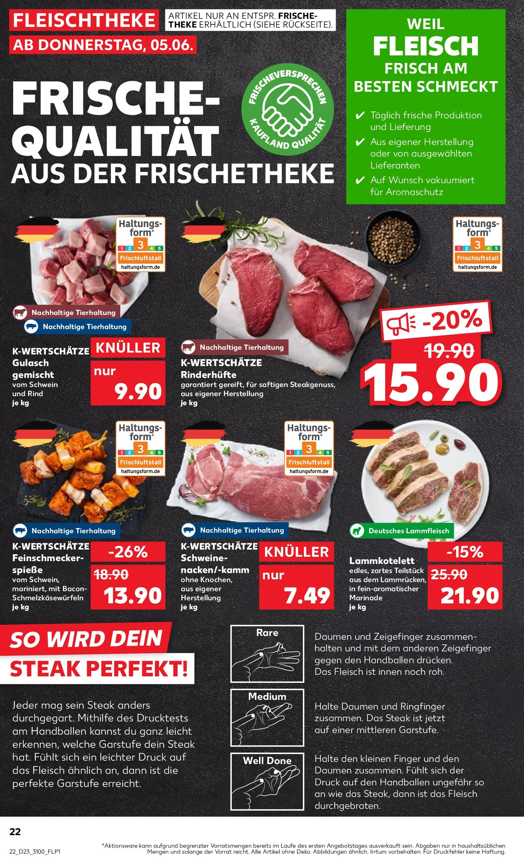 Kaufland prospekt Halle (Saale) (ab 05.06.2025) » Angebote Online | Seite: 30 | Produkte: Theke, Spieße, Gulasch, Steak Kaufland prospekt Halle (Saale) (ab 05.06.2025) » Angebote Online zum Blättern | Seite: 30 | Produkte: Theke, Spieße, Gulasch, Steak