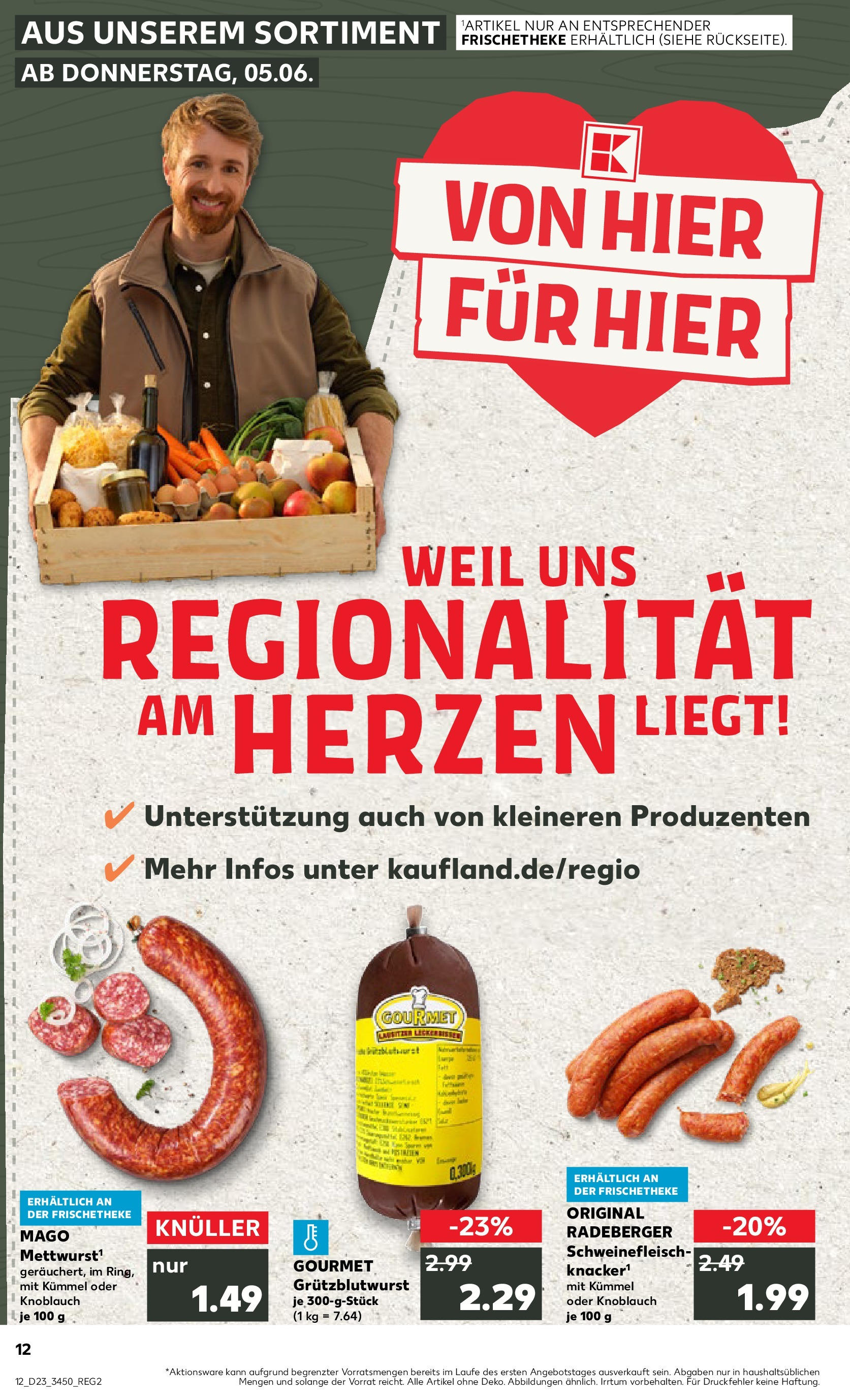 Kaufland prospekt Spremberg (ab 05.06.2025) » Angebote Online | Seite: 12 | Produkte: Knoblauch, Schweinefleisch Kaufland prospekt Spremberg (ab 05.06.2025) » Angebote Online zum Blättern | Seite: 12 | Produkte: Knoblauch, Schweinefleisch