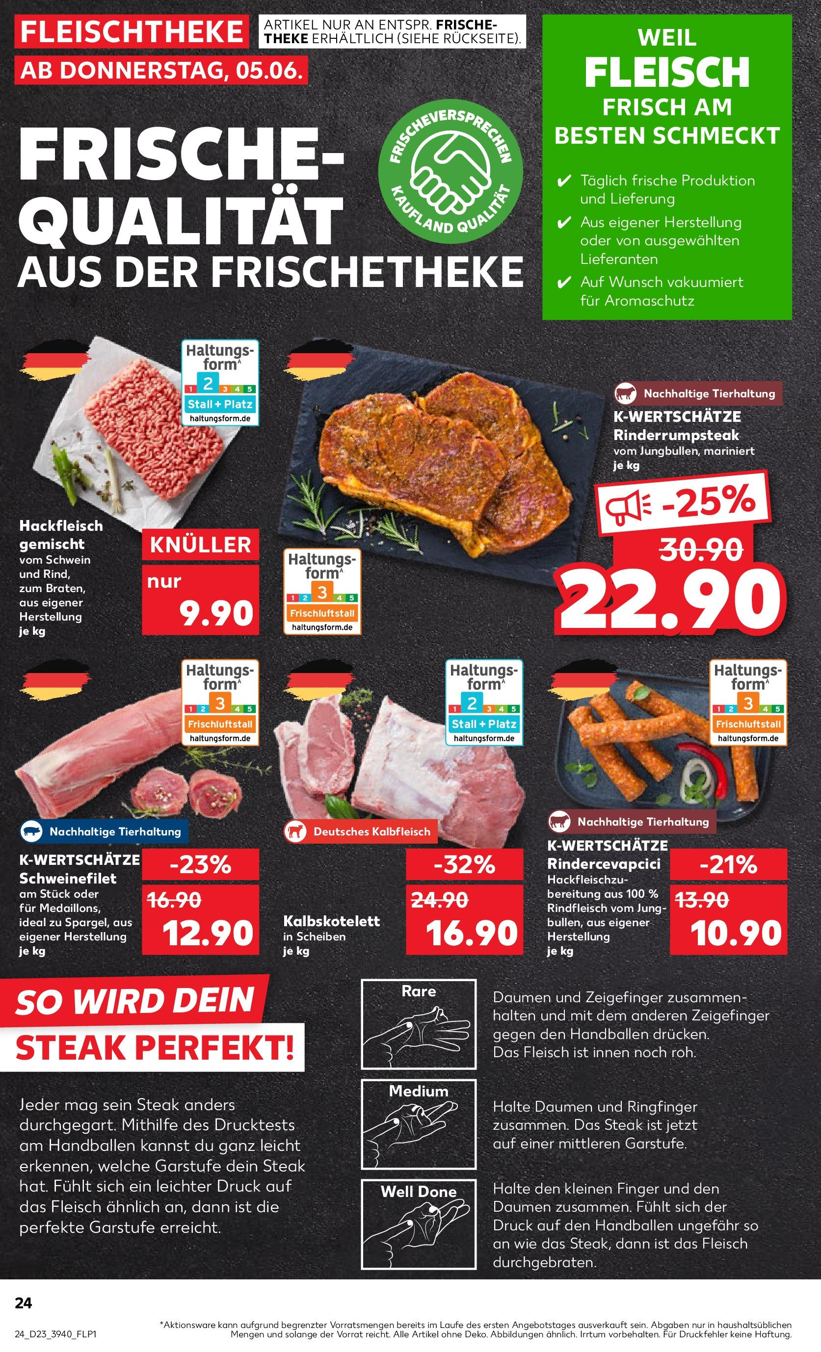 Kaufland prospekt Dresden (ab 05.06.2025) » Angebote Online | Seite: 24 | Produkte: Theke, Cevapcici, Schweinefilet, Hackfleisch Kaufland prospekt Dresden (ab 05.06.2025) » Angebote Online zum Blättern | Seite: 24 | Produkte: Theke, Cevapcici, Schweinefilet, Hackfleisch