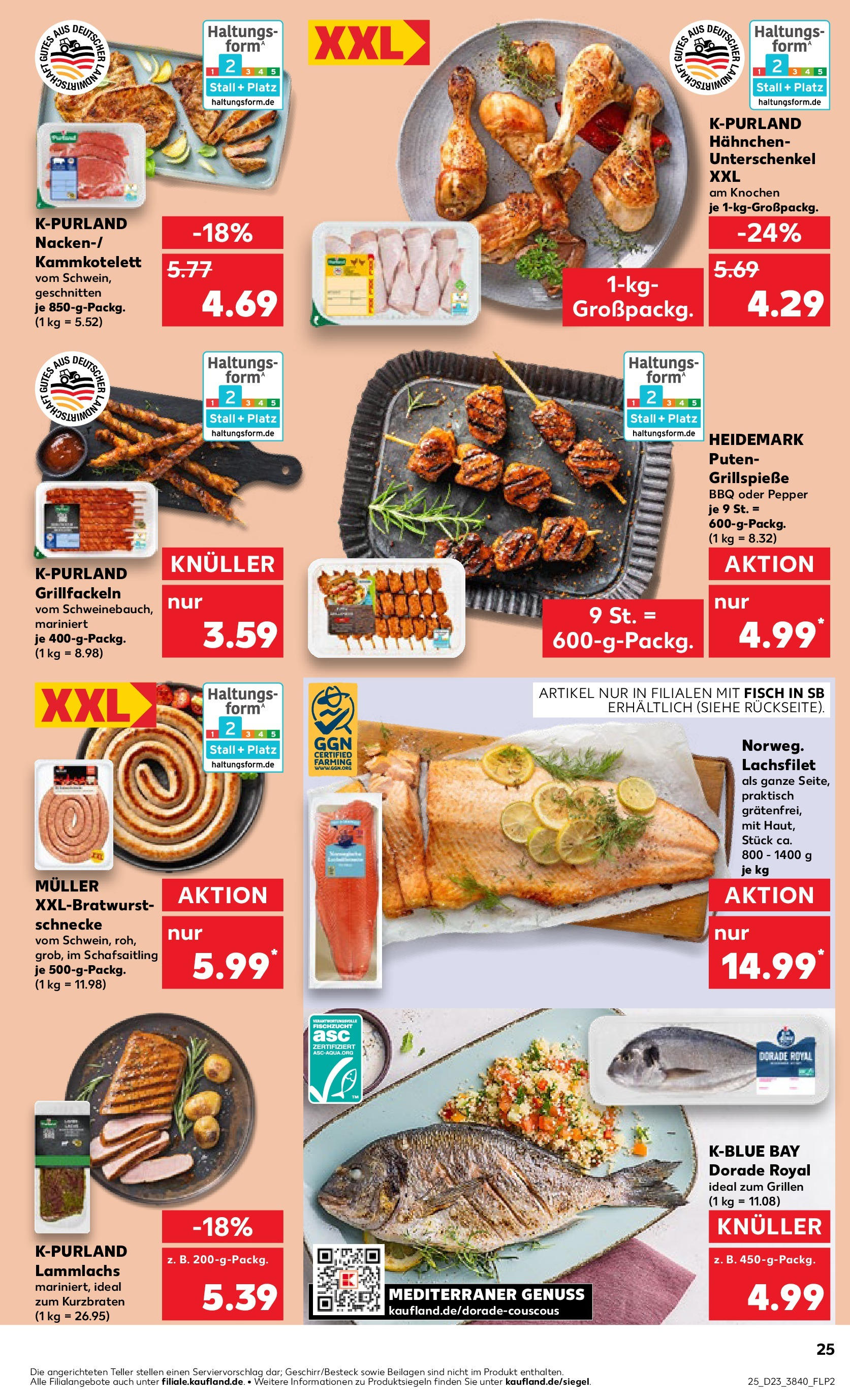 Kaufland prospekt Landstuhl (ab 05.06.2025) » Angebote Online | Seite: 25 | Produkte: Dorade, Hahnchen, Fisch Kaufland prospekt Landstuhl (ab 05.06.2025) » Angebote Online zum Blättern | Seite: 25 | Produkte: Dorade, Hahnchen, Fisch