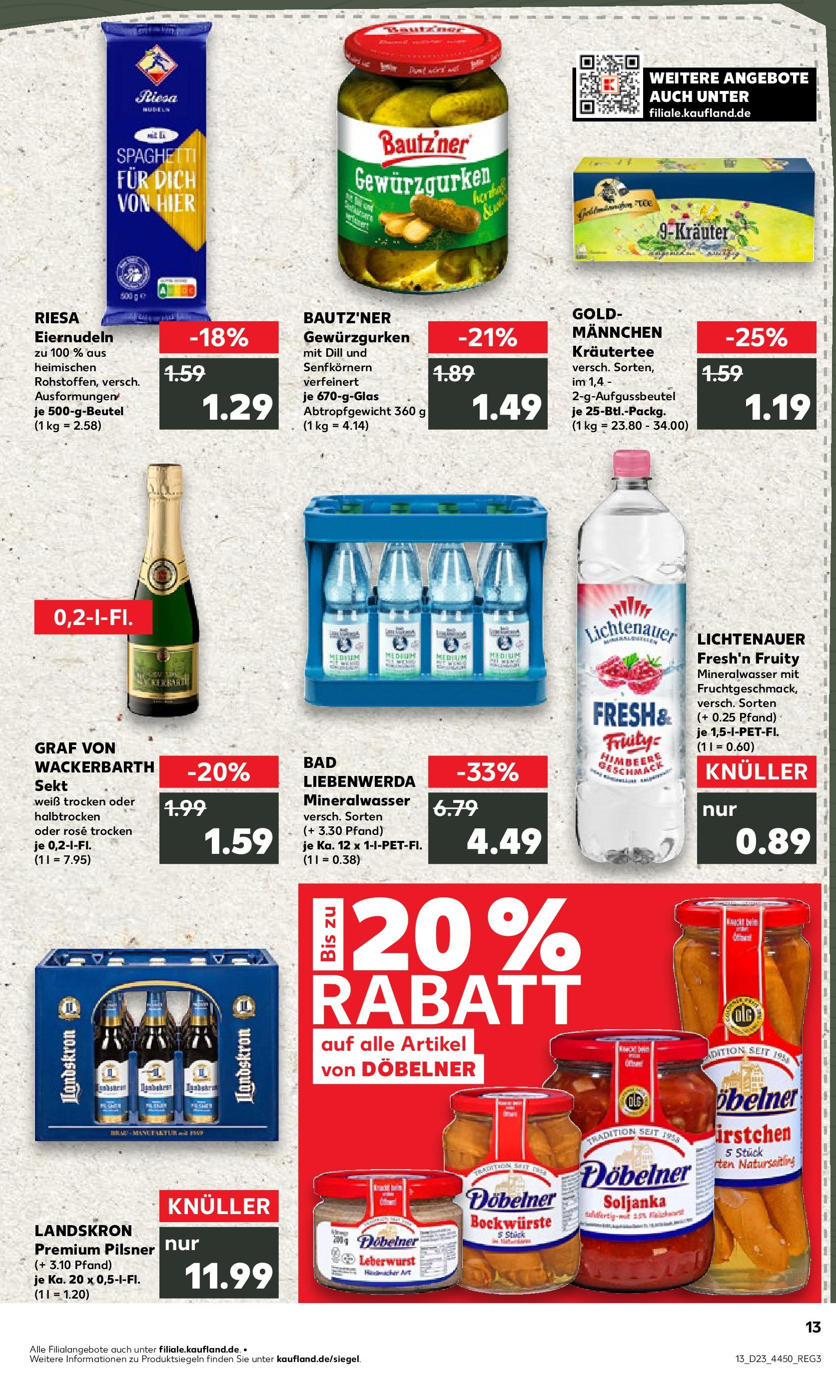Kaufland prospekt Großröhrsdorf (ab 05.06.2025) » Angebote Online | Seite: 13 | Produkte: Bad, Mineralwasser, Himbeere, Pasta Kaufland prospekt Großröhrsdorf (ab 05.06.2025) » Angebote Online zum Blättern | Seite: 13 | Produkte: Bad, Mineralwasser, Himbeere, Pasta