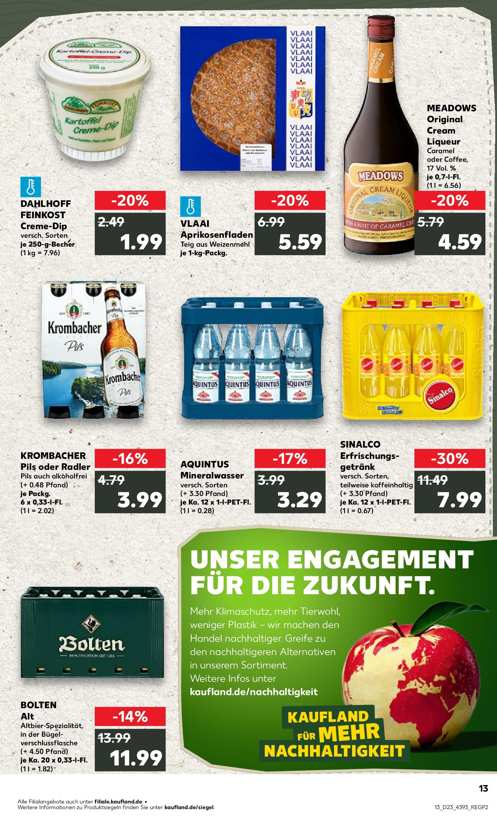 Kaufland prospekt Heinsberg (ab 05.06.2025) » Angebote Online | Seite: 13 | Produkte: Sinalco, Pils, Weizenmehl, Mineralwasser Kaufland prospekt Heinsberg (ab 05.06.2025) » Angebote Online zum Blättern | Seite: 13 | Produkte: Sinalco, Pils, Weizenmehl, Mineralwasser