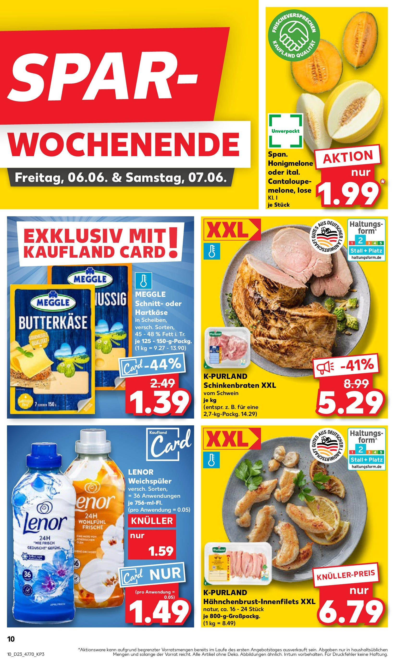 Kaufland prospekt Aschaffenburg (ab 05.06.2025) » Angebote Online | Seite: 10 | Produkte: Lenor, Honigmelone, Weichspüler Kaufland prospekt Aschaffenburg (ab 05.06.2025) » Angebote Online zum Blättern | Seite: 10 | Produkte: Lenor, Honigmelone, Weichspüler