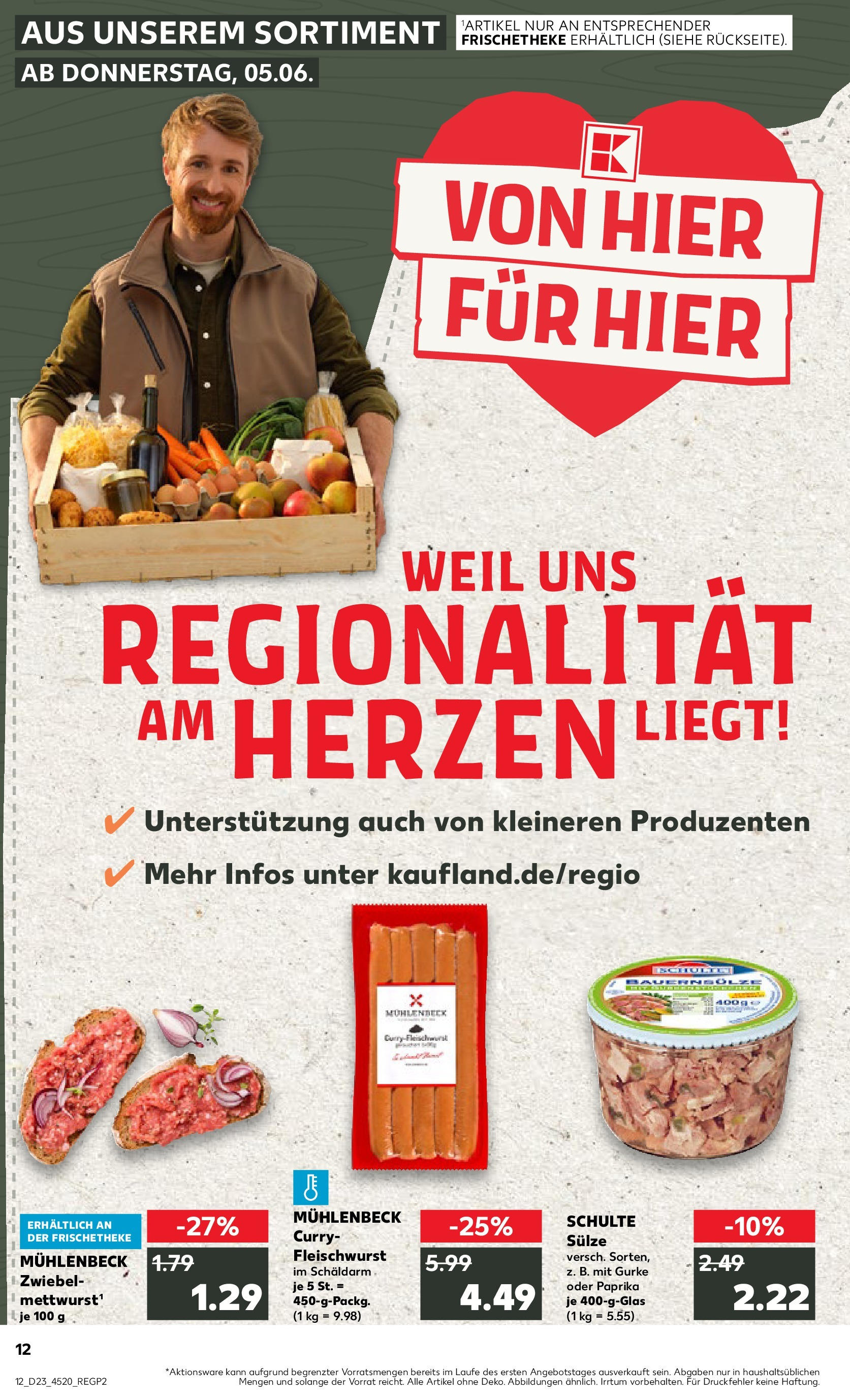 Kaufland prospekt Bremerhaven	 (ab 05.06.2025) » Angebote Online zum Blättern | Seite: 12 | Produkte: Paprika