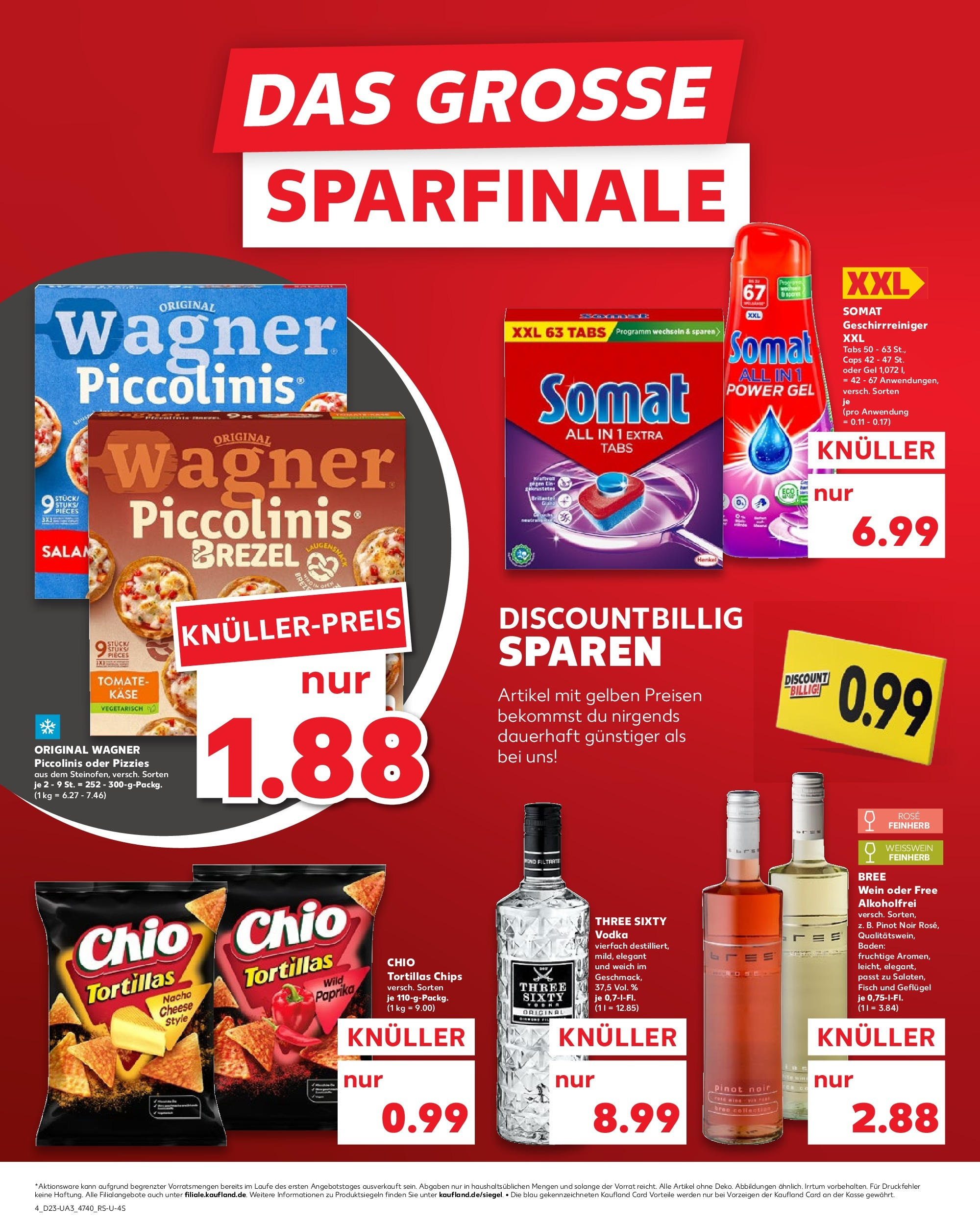 Kaufland prospekt Hannover	 (ab 05.06.2025) » Angebote Online zum Blättern | Seite: 4 | Produkte: Weißwein, Wein, Vodka, Chips