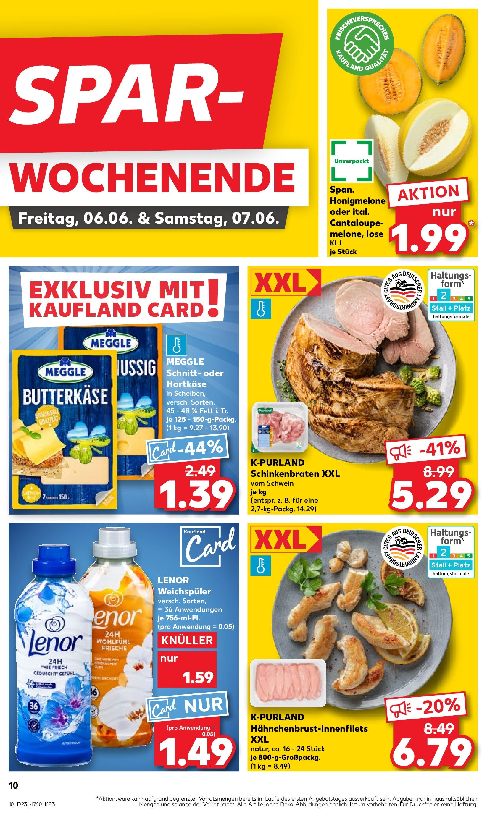 Kaufland prospekt Hannover	 (ab 05.06.2025) » Angebote Online zum Blättern | Seite: 14 | Produkte: Lenor, Honigmelone, Weichspüler