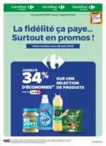 Carrefour Contact LA FIDÉLITÉ ÇA PAYE...SURTOUT EN PROMOS ! - au 30.06.2025