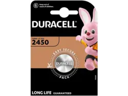 Duracell 2450 Lithium Knopfbatterie, Einzelpackung (DL2450/CR2450); Knopfzelle