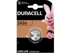 Duracell 2430 Lithium Knopfbatterie, Einzelpackung (DL2430/CR2430); Knopfzelle