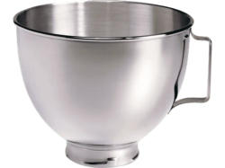 Kitchen Aid 5 K 45 SBWH EdelstahlSCHÜSSEL 4,3 L poliert Griff; Rührschüssel 4,3 Liter