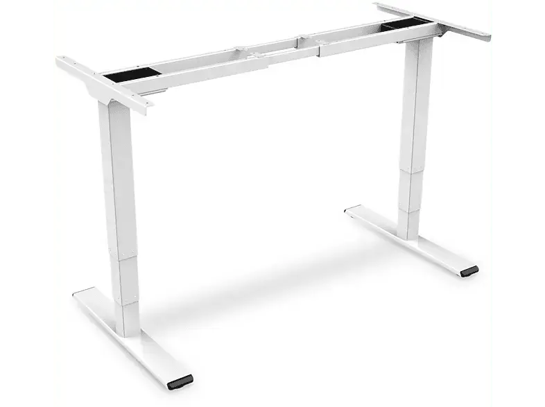 digitUS Elektrisch höhenverstellbares Tischgestell for Business, Dual-Motor, 3-Stufen, Weiß; Schreibtischunterbau